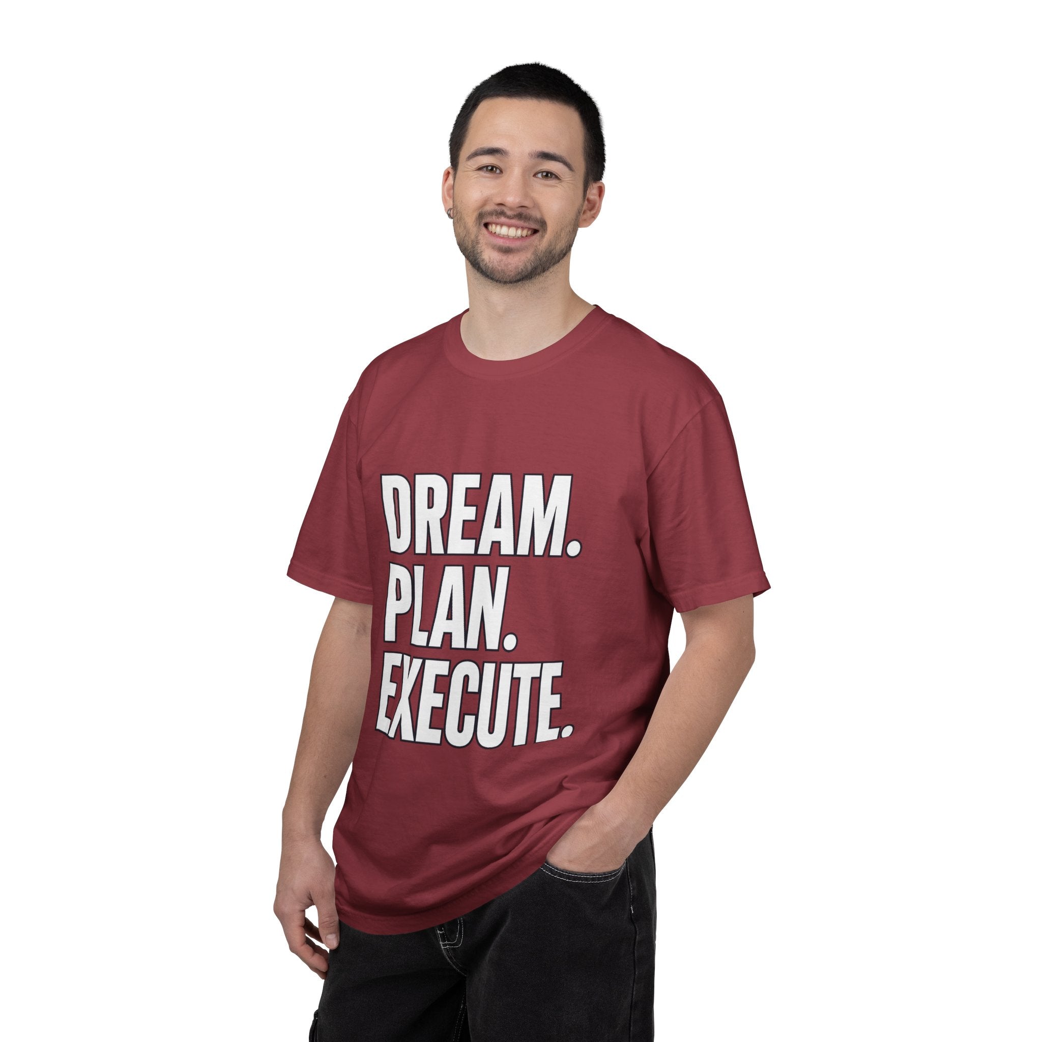 Dream. Plan. Execute. T-Shirt — Motivational Graphic Tee
