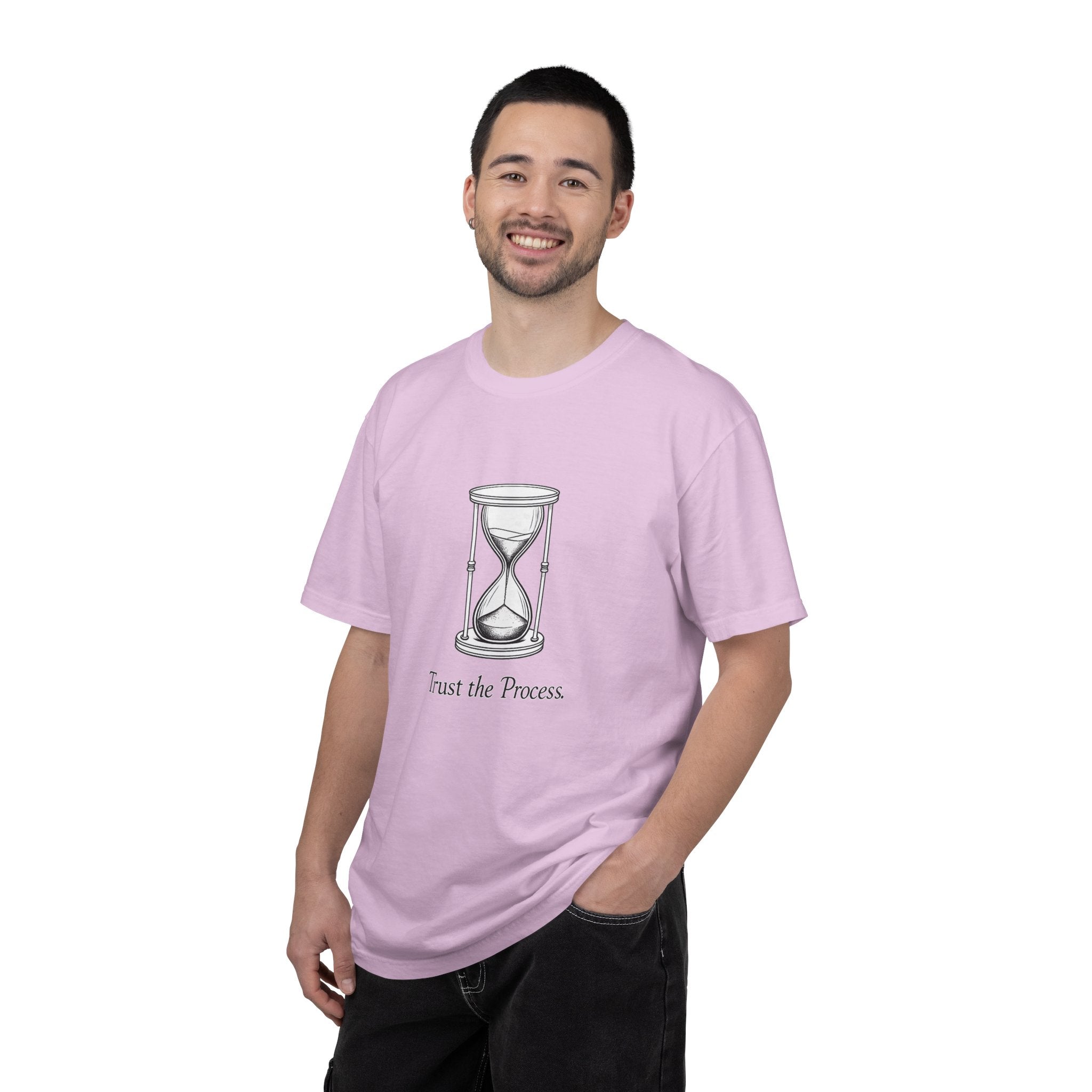 Trust the Process T-Shirt — Hourglass Graphic Inspirational Tee