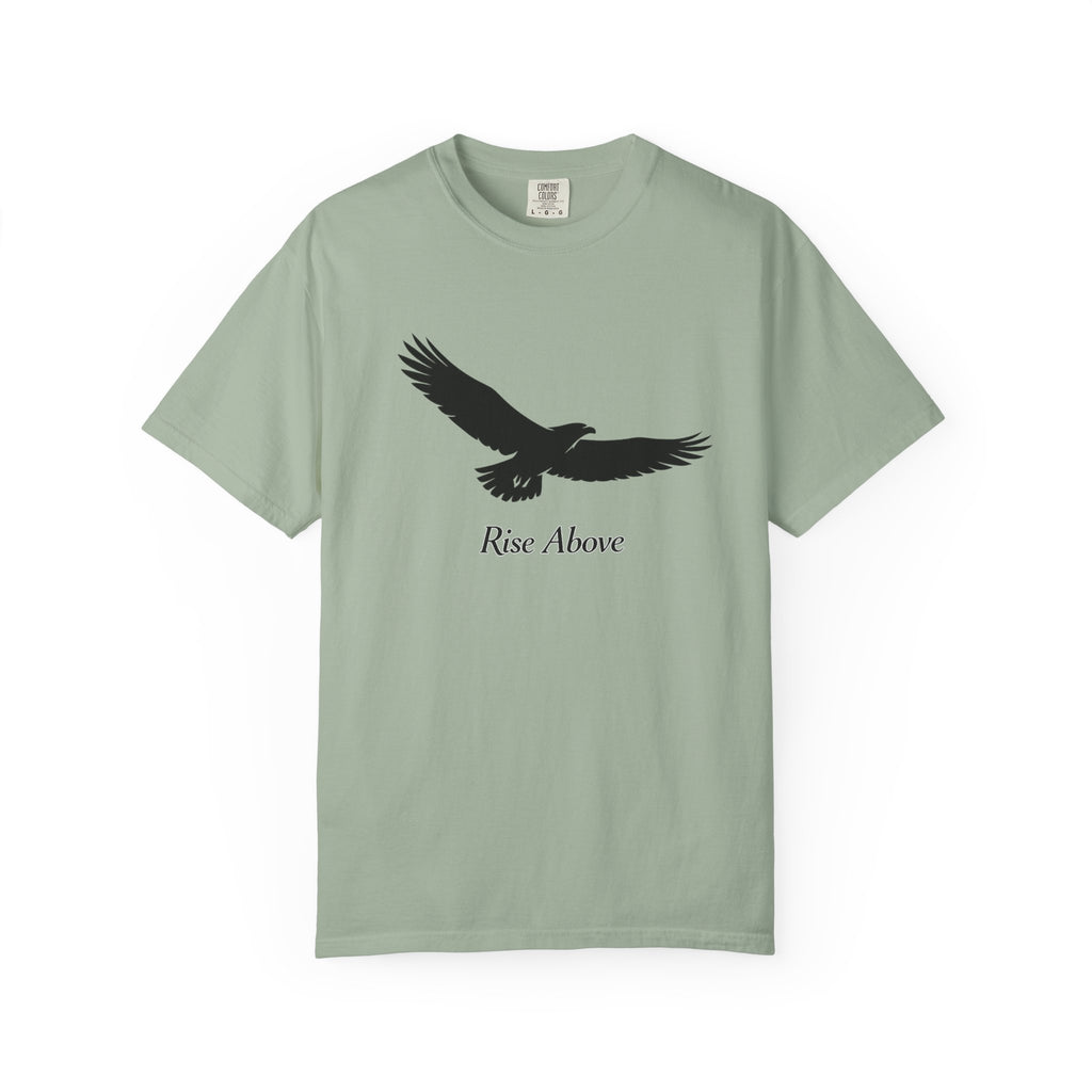 Rise Above Eagle T-Shirt — Inspirational Eagle Graphic Tee