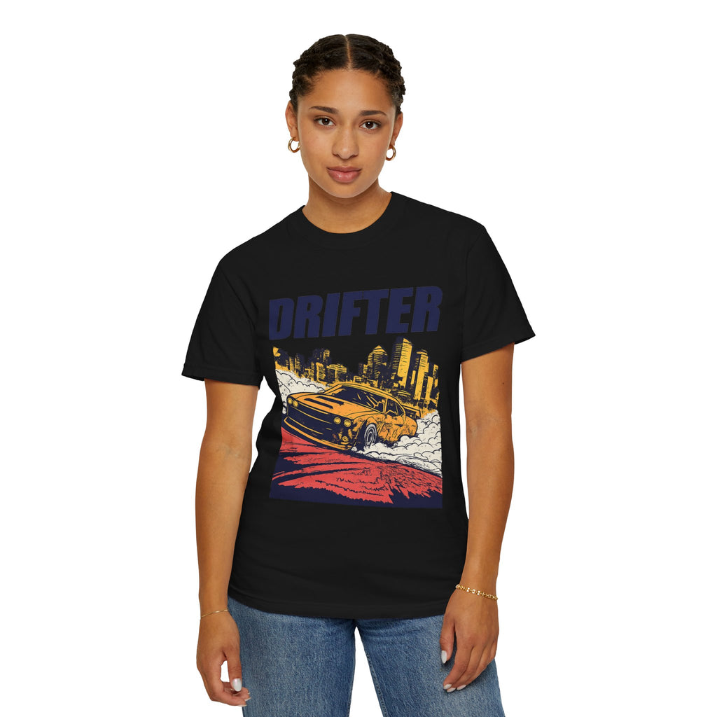 Drifter Street Racing T-Shirt — Retro Drift Car Graphic Tee