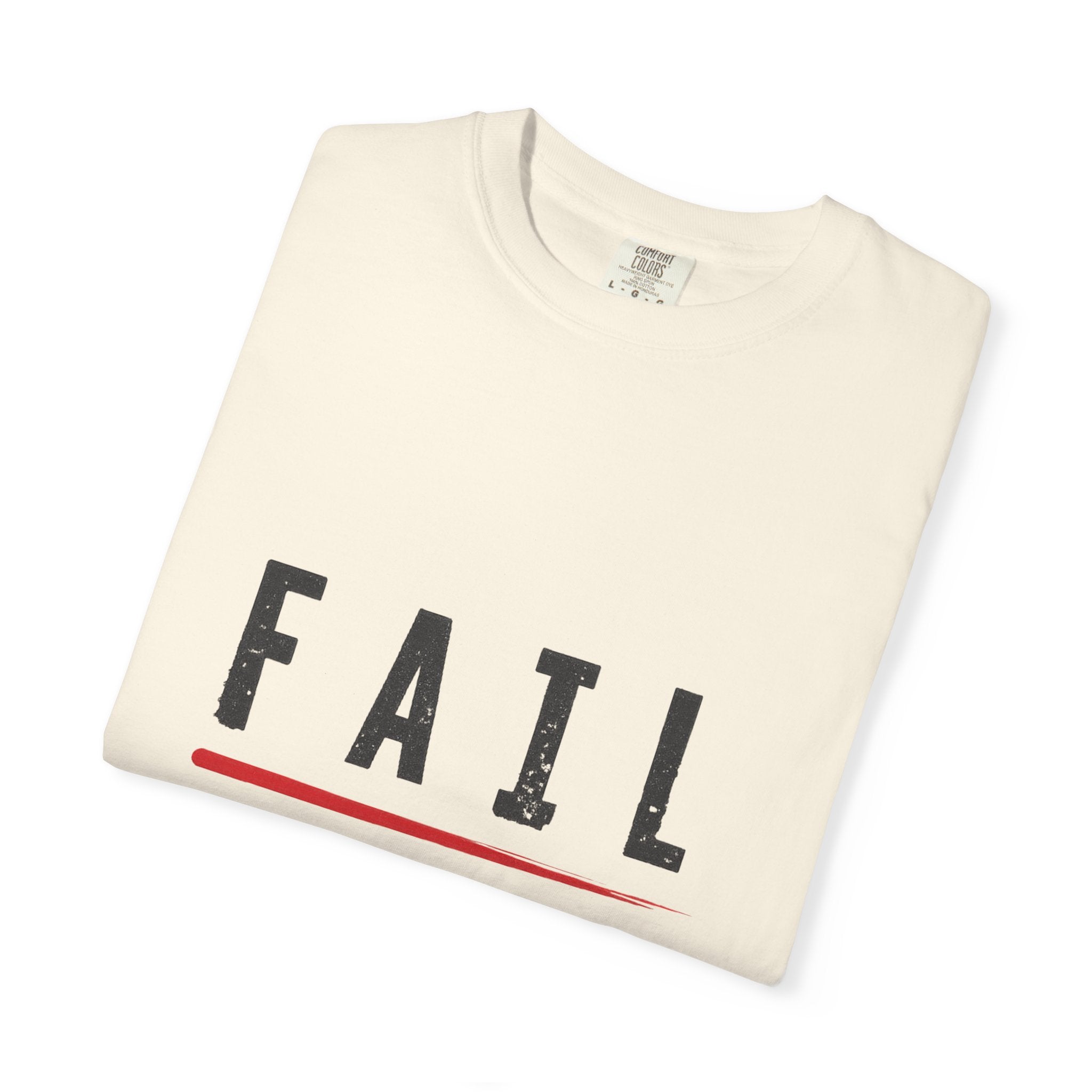 FAIL Graphic T‑Shirt — Minimalist Vintage Inspired Mens Tee