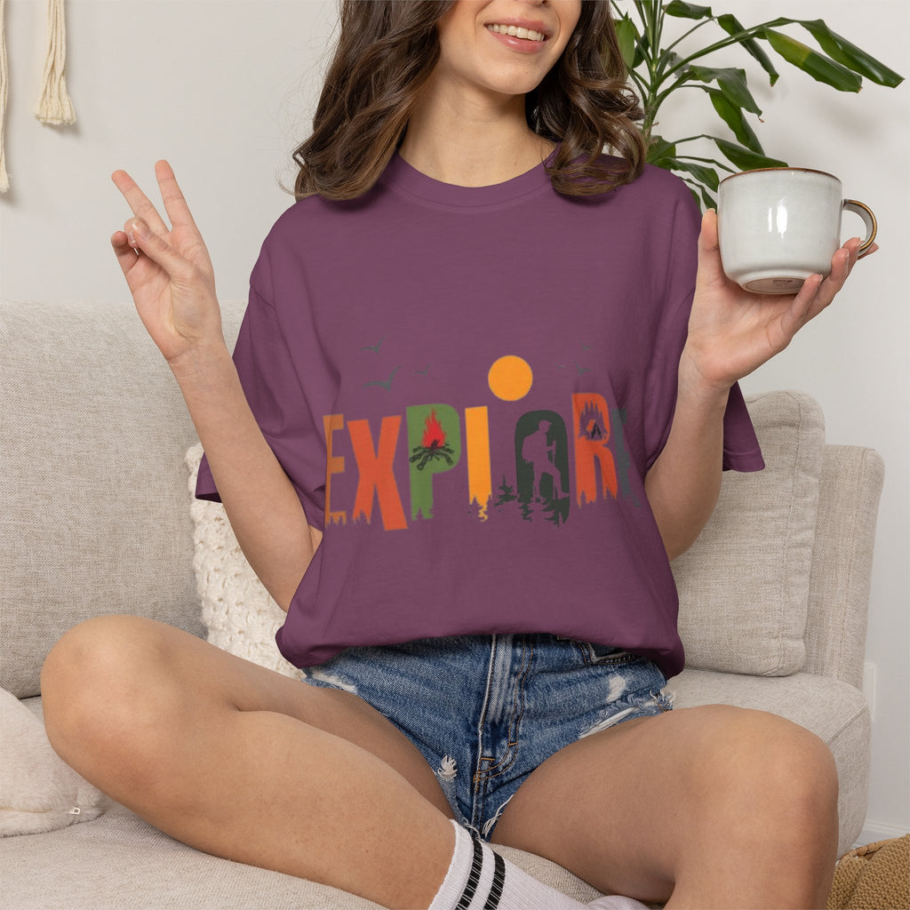 Explore Adventure T-Shirt — Outdoor Nature Graphic Tee
