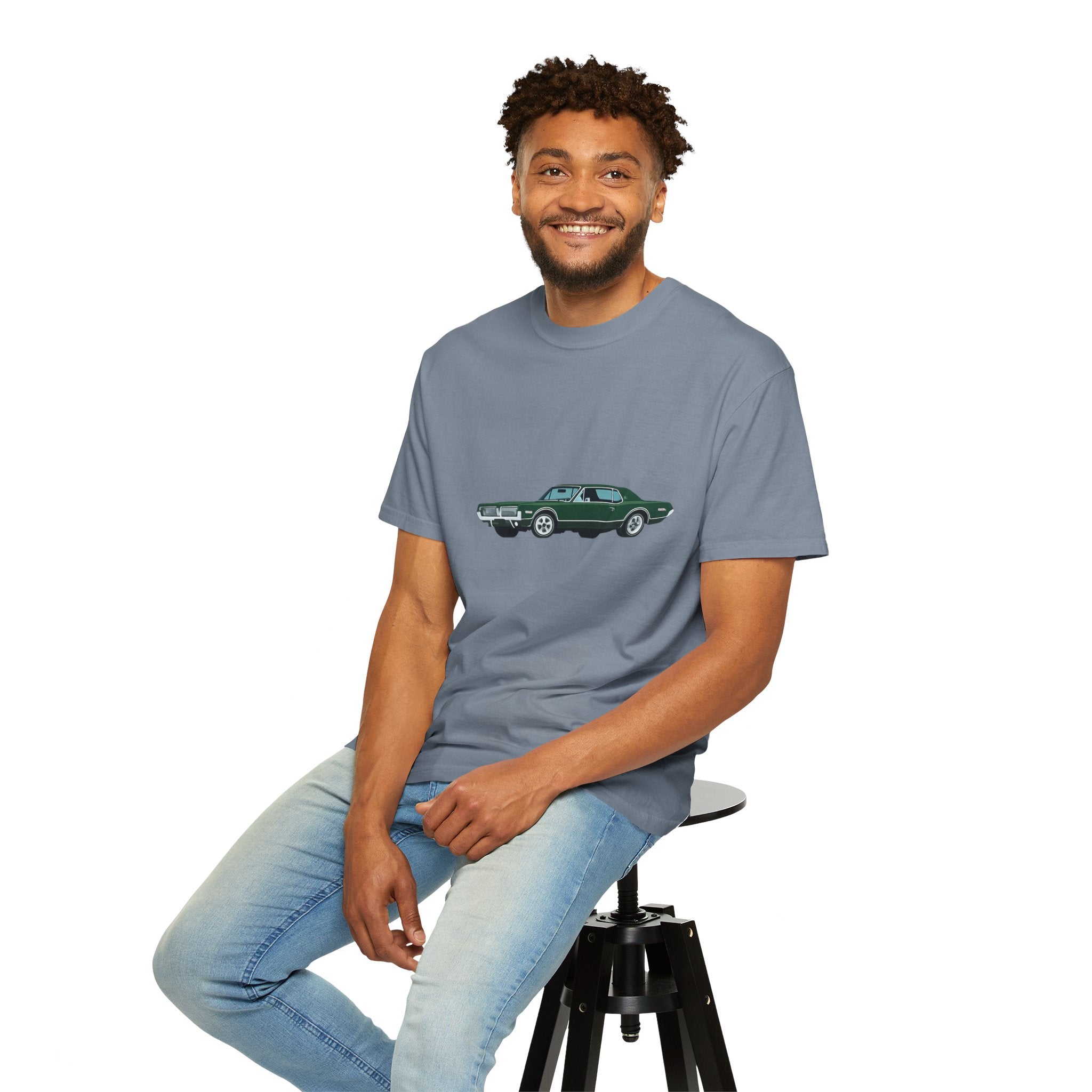Vintage Green Muscle Car T-Shirt