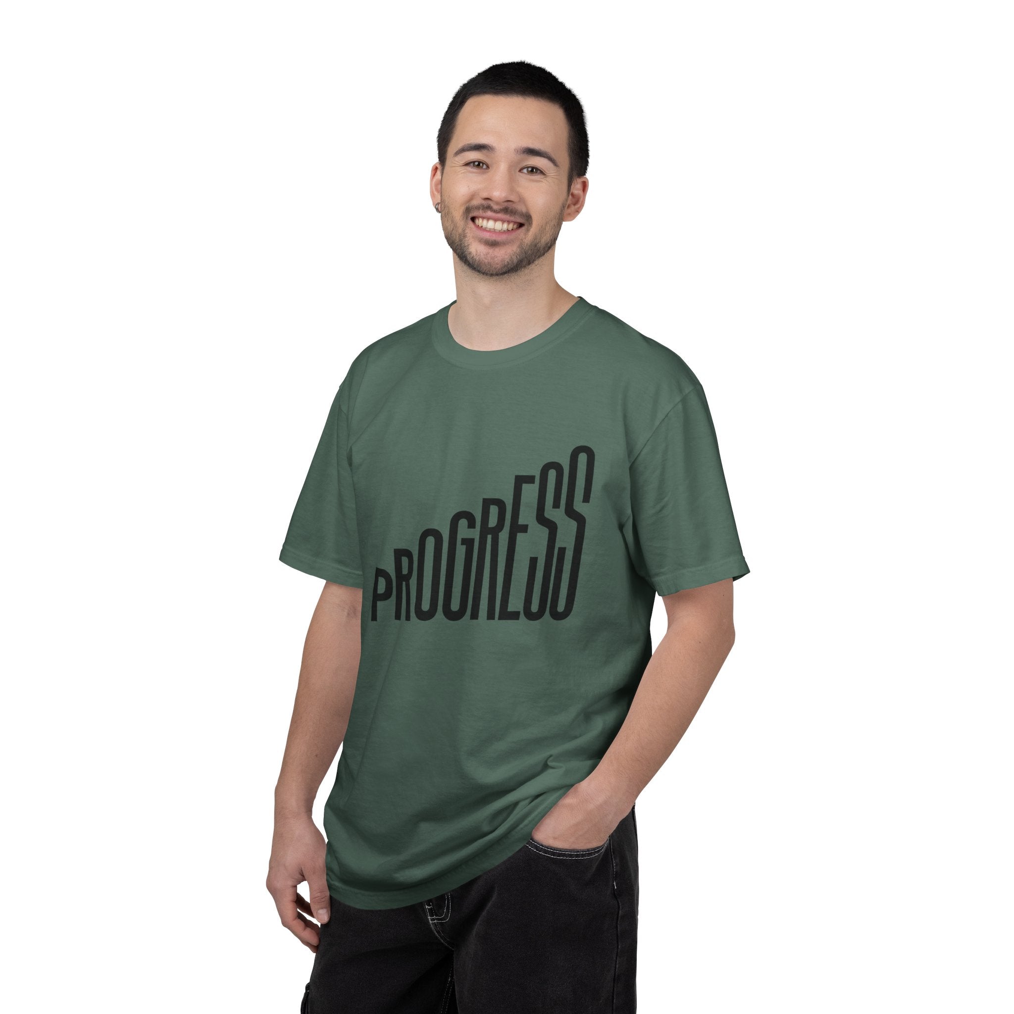 Progress Graphic T-Shirt — Modern Motivational Tee