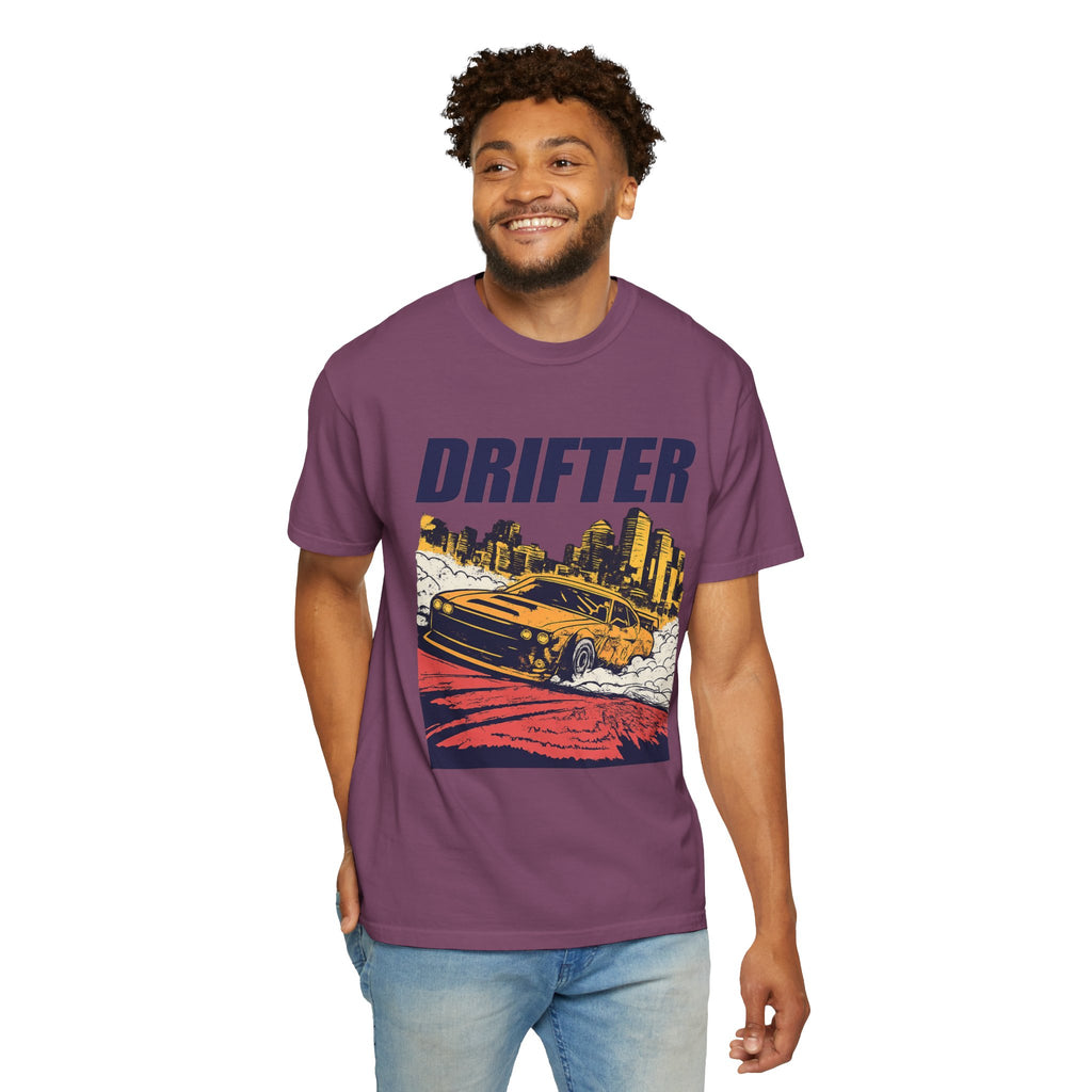 Drifter Street Racing T-Shirt — Retro Drift Car Graphic Tee