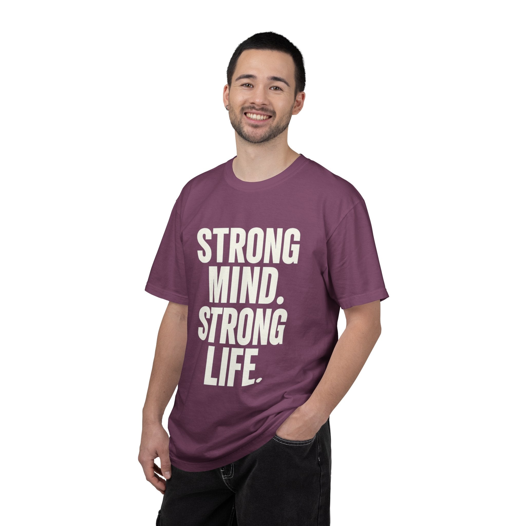 Strong Mind Strong Life Tee — Motivational Graphic T-Shirt