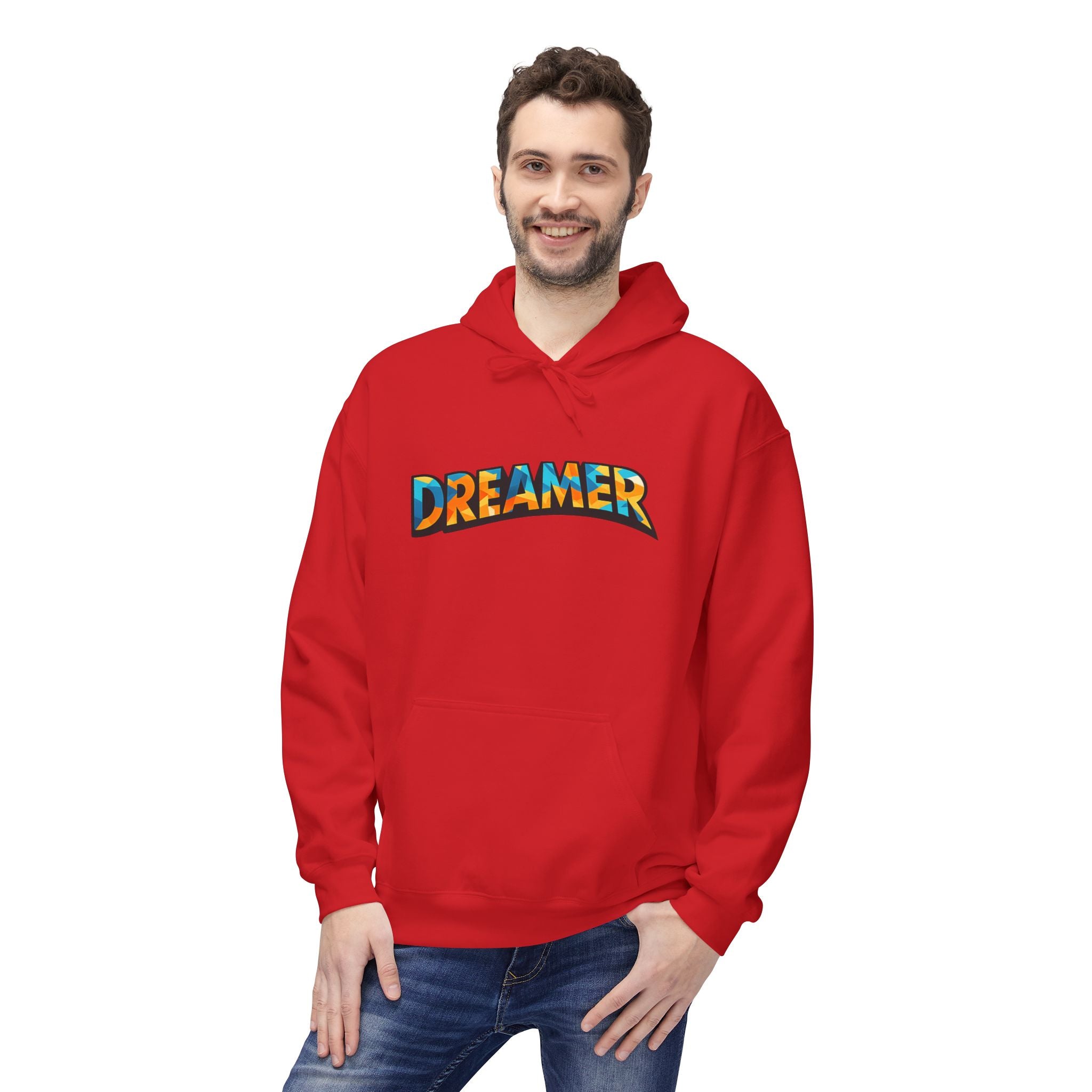 Dreamer Hoodie — Colorful Retro Graphic Pullover