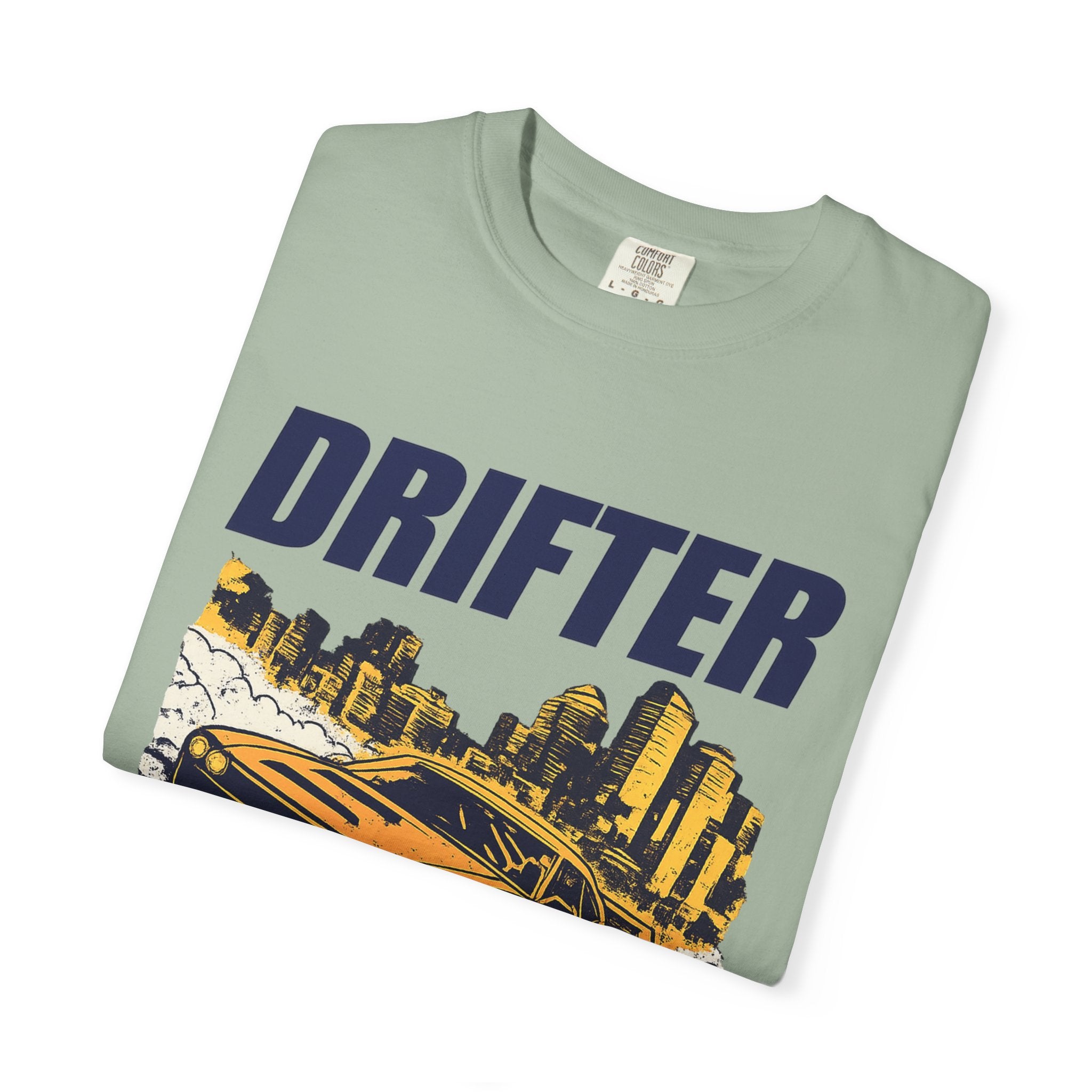 Drifter Street Racing T-Shirt — Retro Drift Car Graphic Tee