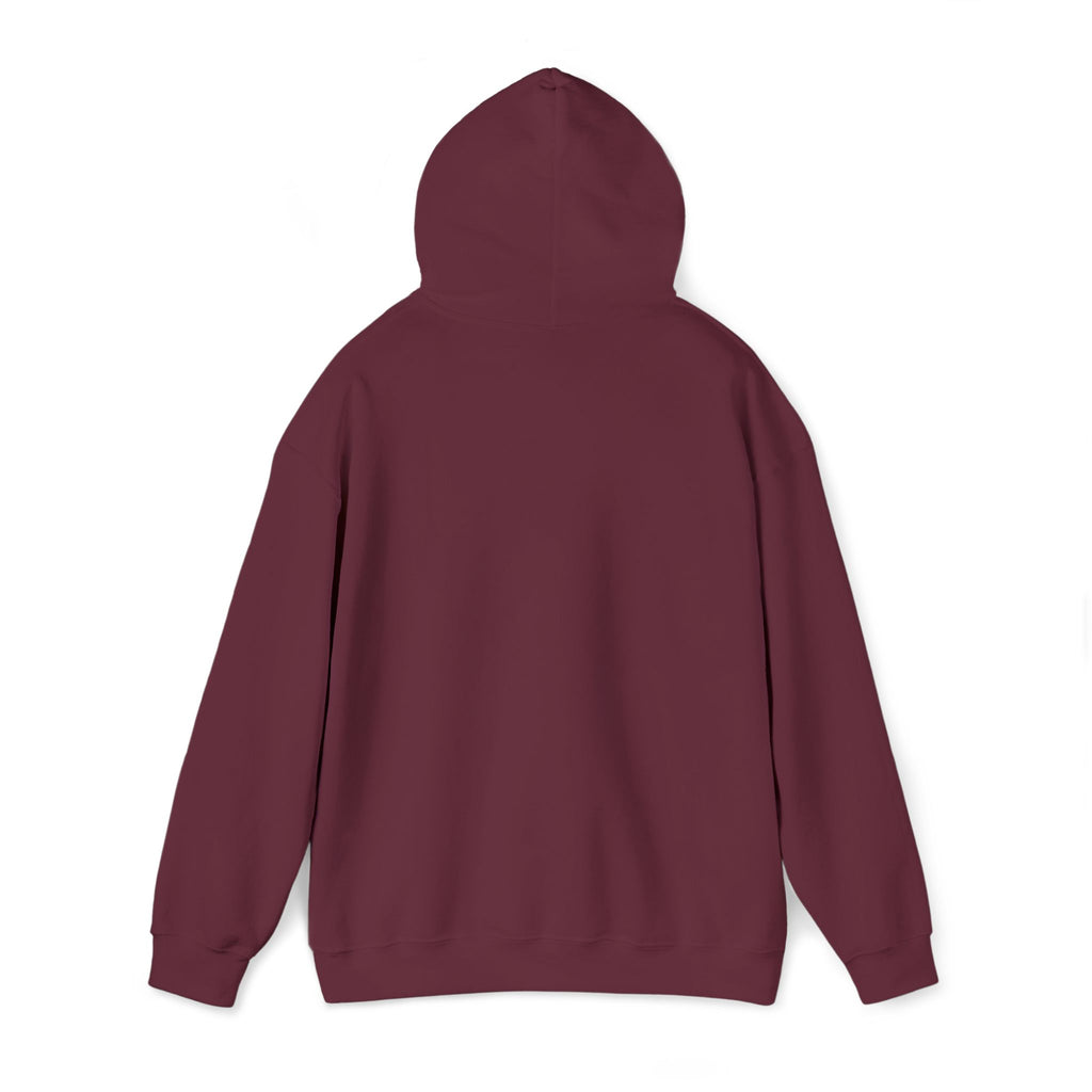 Mountain Triptych Hoodie — Minimalist Scenic Graphic Pullover Embroidered