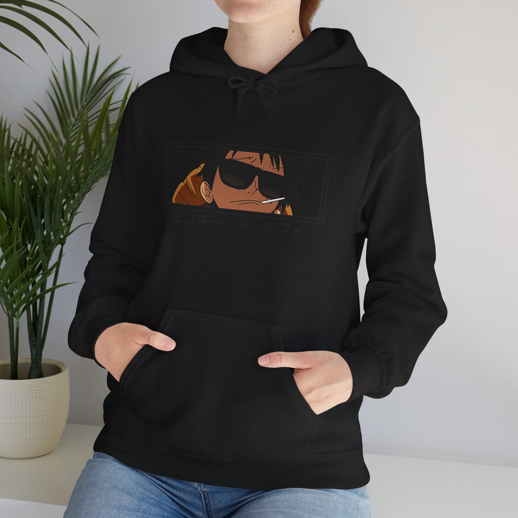 Anime Sunglasses Hoodie — モンキー・D・ルフィ Trackable Goggles Design