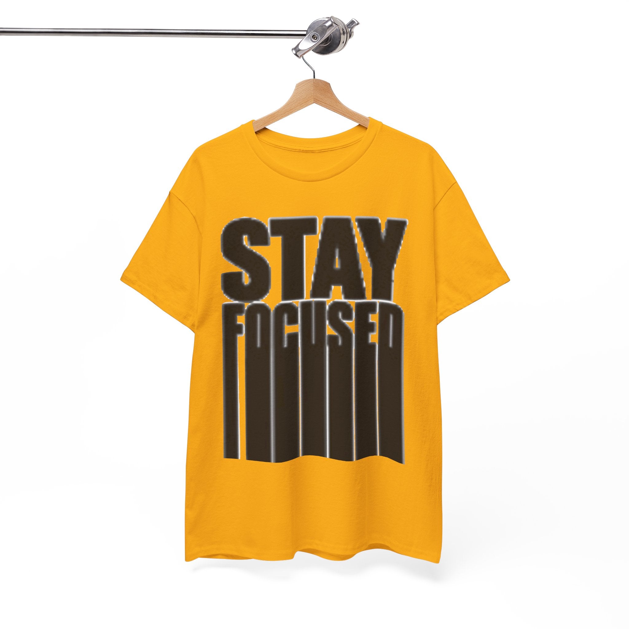 Stay Focused Tee — Motivational Graphic T‑Shirt