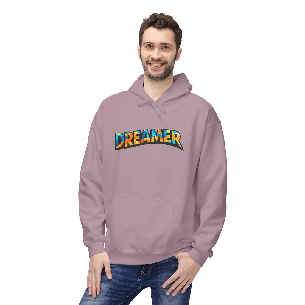Dreamer Hoodie — Colorful Retro Graphic Pullover