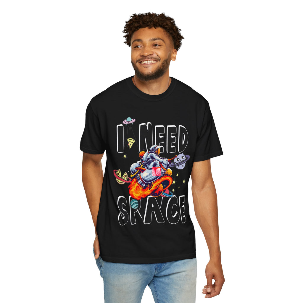 I Need Space T-Shirt — Funny Space Cartoon Astronaut Tee