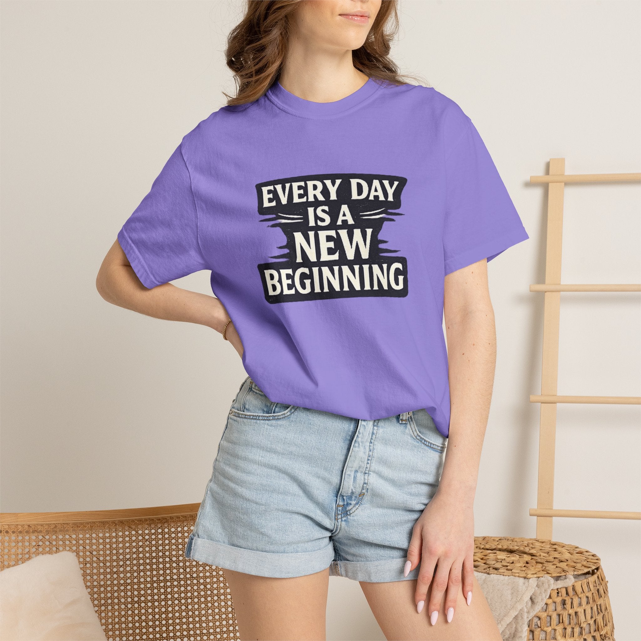 Every Day Is A New Beginning T-Shirt - Inspirational Motivational Tee