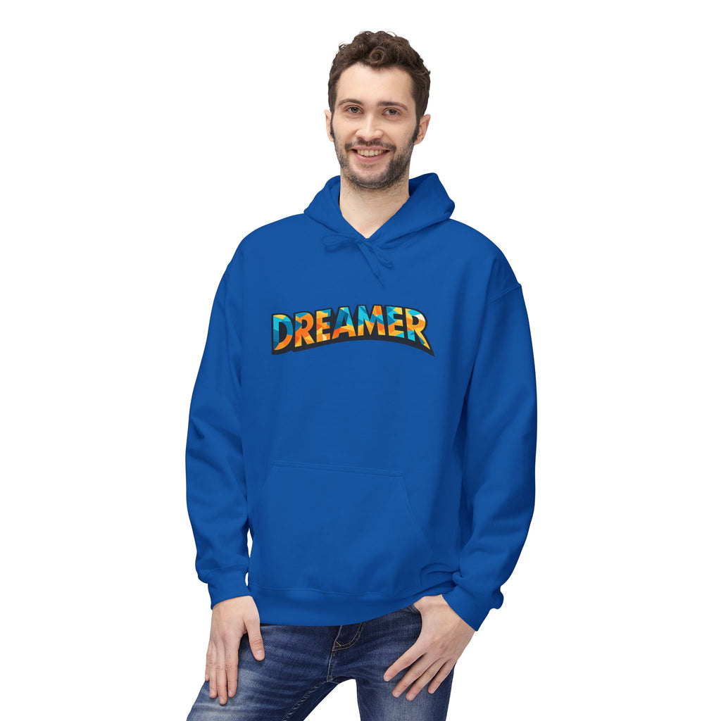 Dreamer Hoodie — Colorful Retro Graphic Pullover