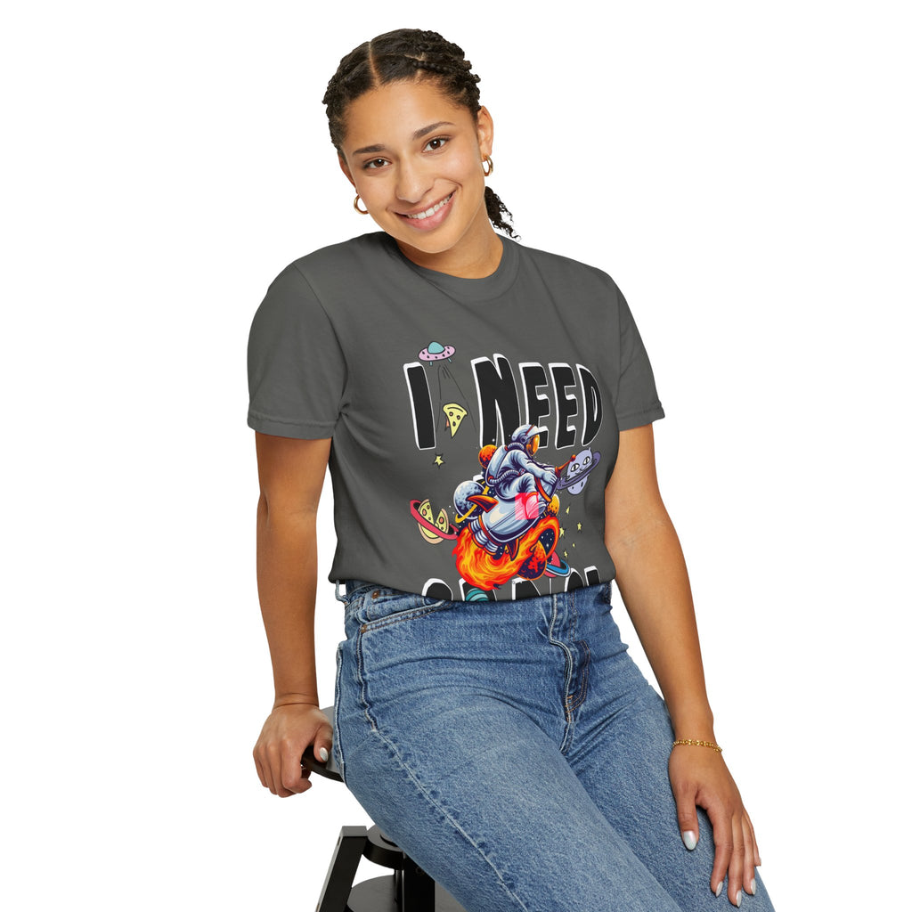 I Need Space T-Shirt — Funny Space Cartoon Astronaut Tee