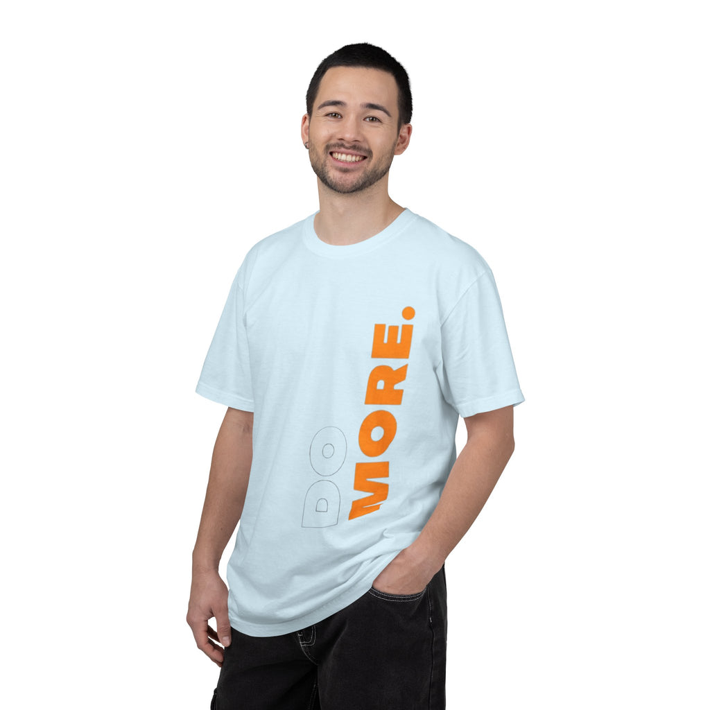 Do More T-Shirt — Motivational Vertical Print Tee