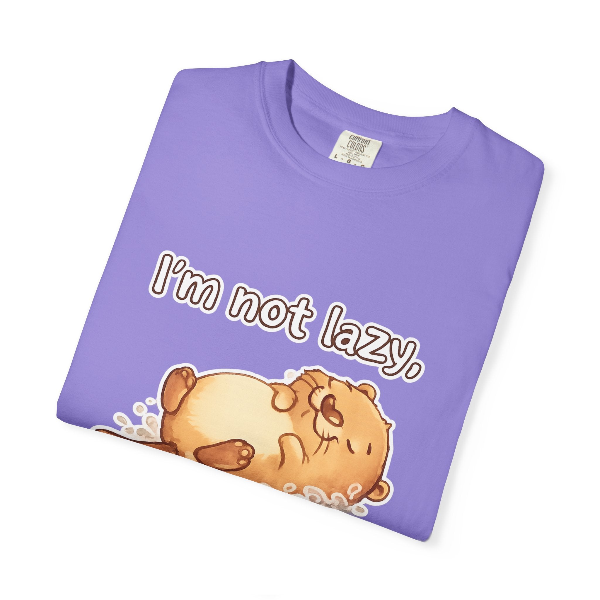 Funny 'I'm Not Lazy, I'm in Energy Saving Mode' T-Shirt