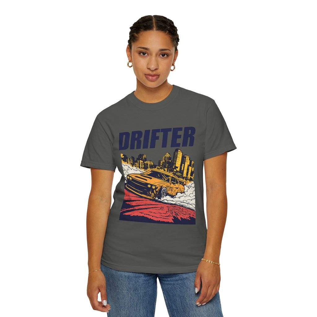 Drifter Street Racing T-Shirt — Retro Drift Car Graphic Tee