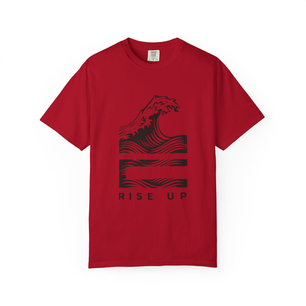 Rise Up Wave T-Shirt — Graphic Ocean Wave Tee