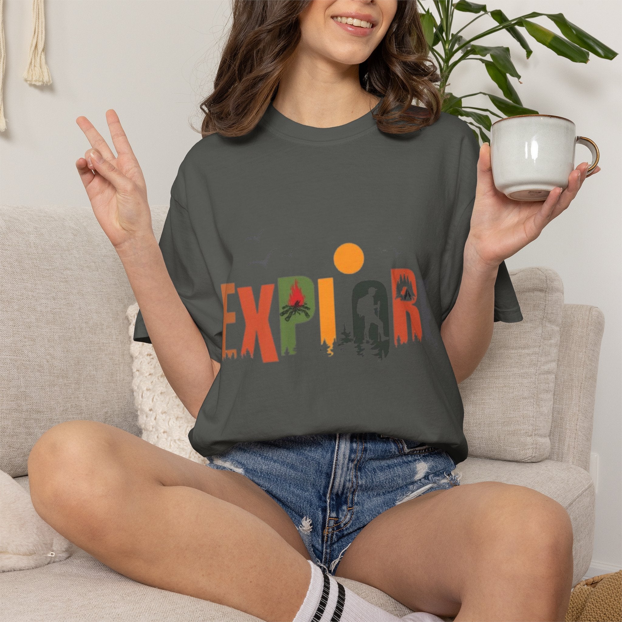 Explore Adventure T-Shirt — Outdoor Nature Graphic Tee