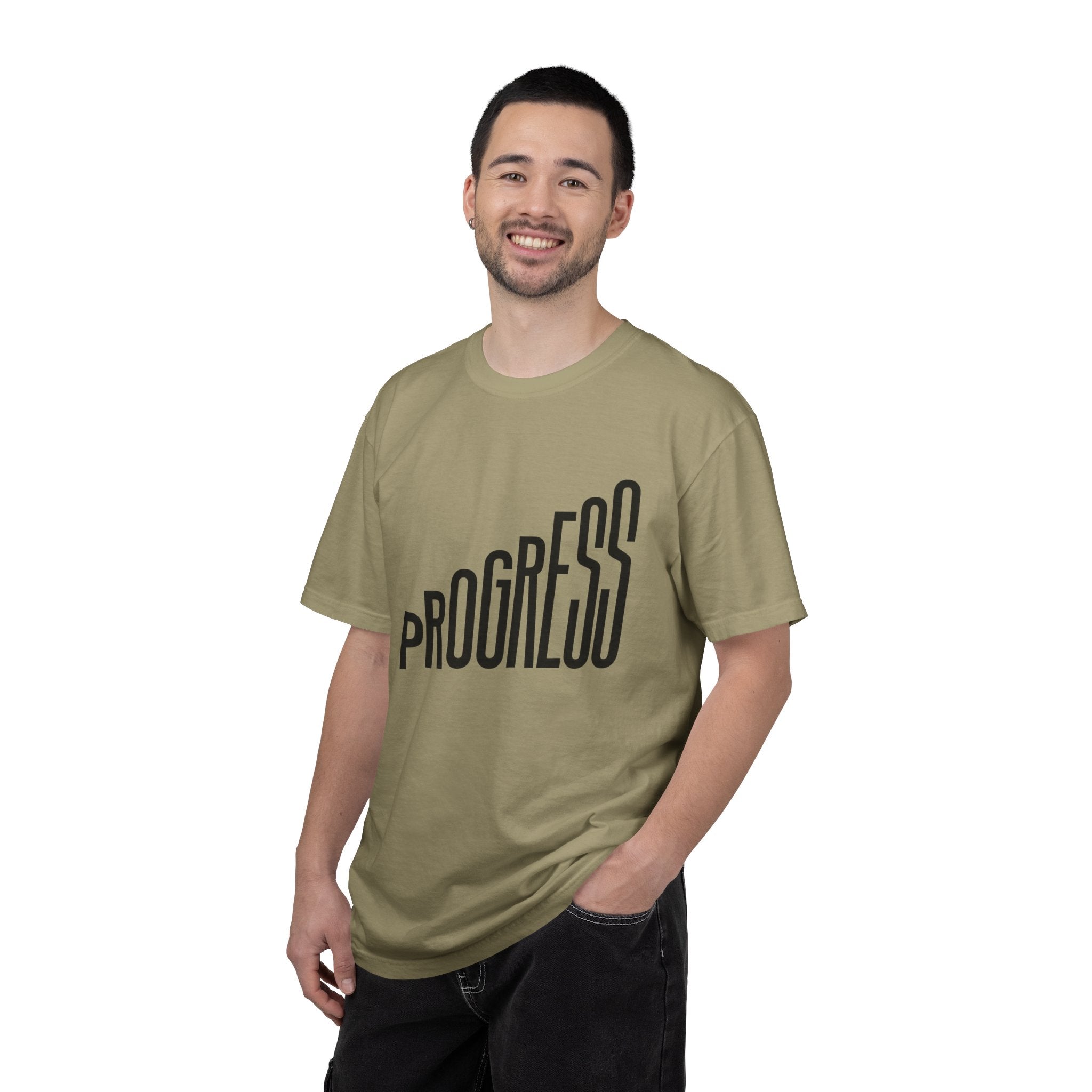 Progress Graphic T-Shirt — Modern Motivational Tee