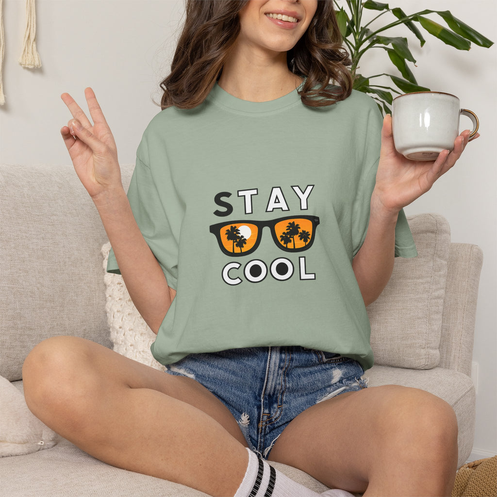 Stay Cool Sunglasses Graphic T-Shirt