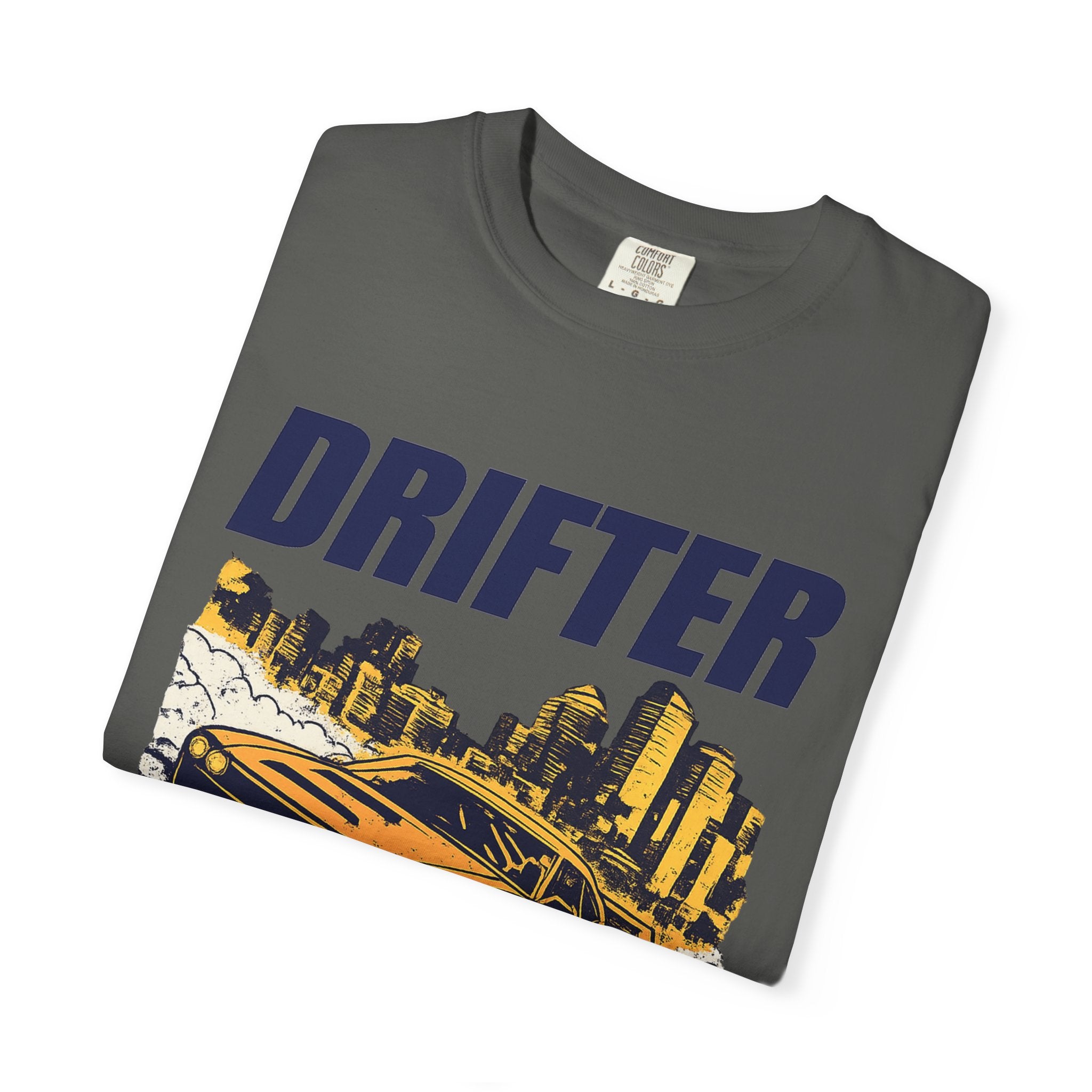 Drifter Street Racing T-Shirt — Retro Drift Car Graphic Tee