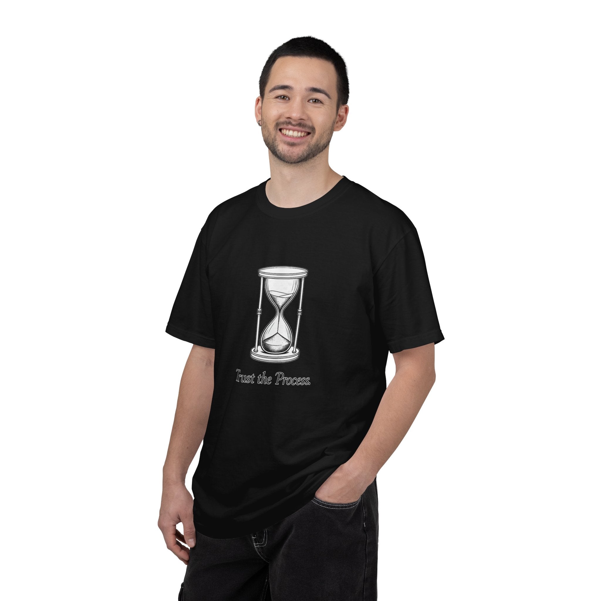 Trust the Process T-Shirt — Hourglass Graphic Inspirational Tee