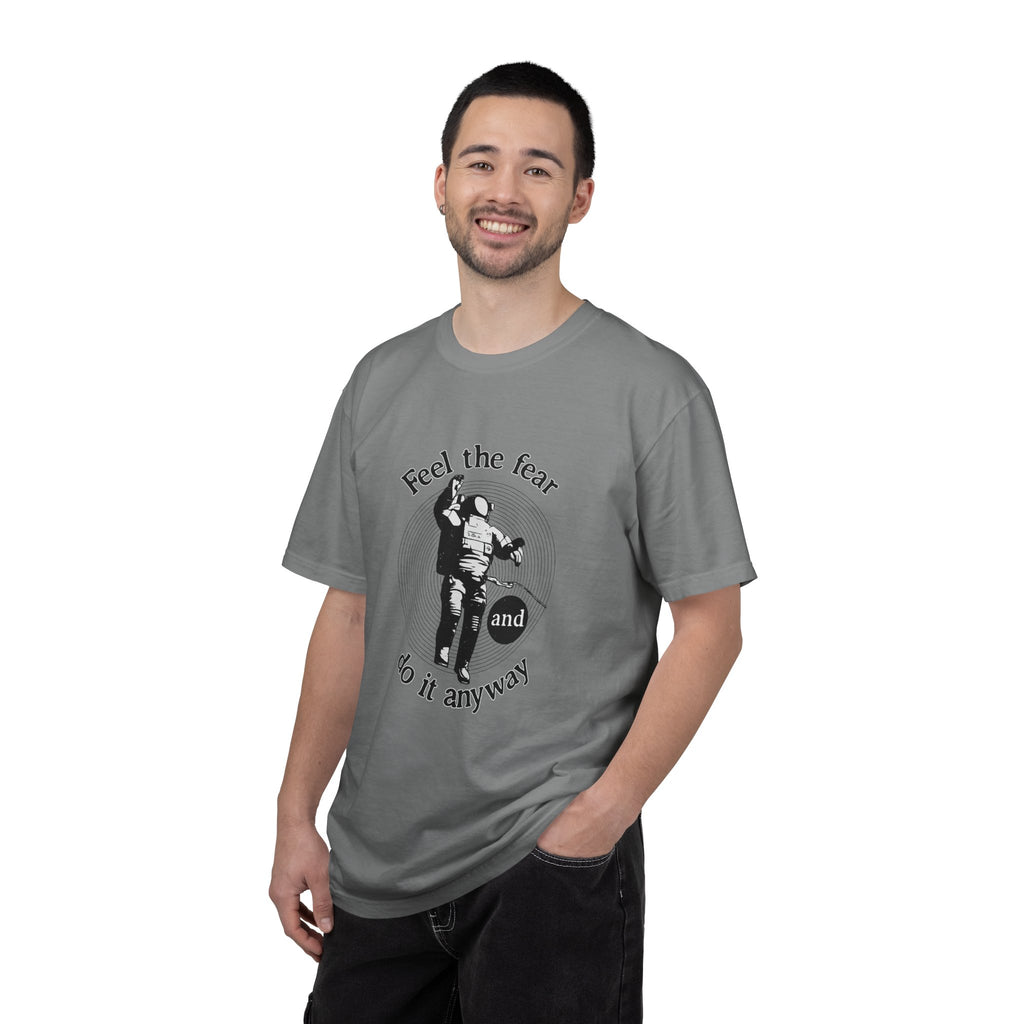 Astronaut 'Feel the Fear and Do It Anyway' Graphic T‑Shirt