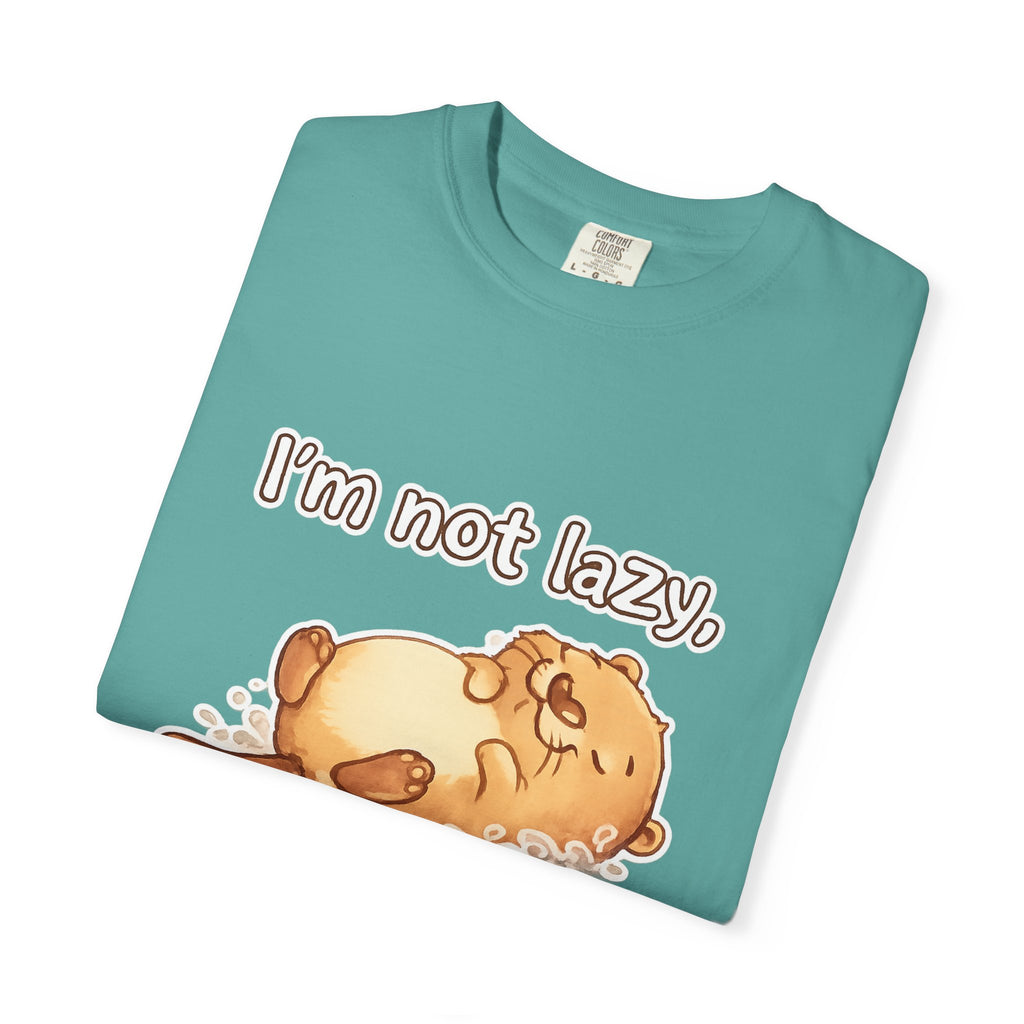 Funny 'I'm Not Lazy, I'm in Energy Saving Mode' T-Shirt