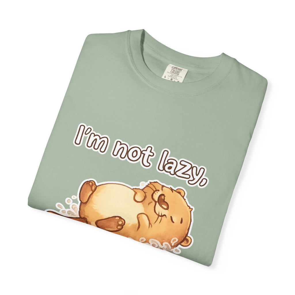 Funny 'I'm Not Lazy, I'm in Energy Saving Mode' T-Shirt