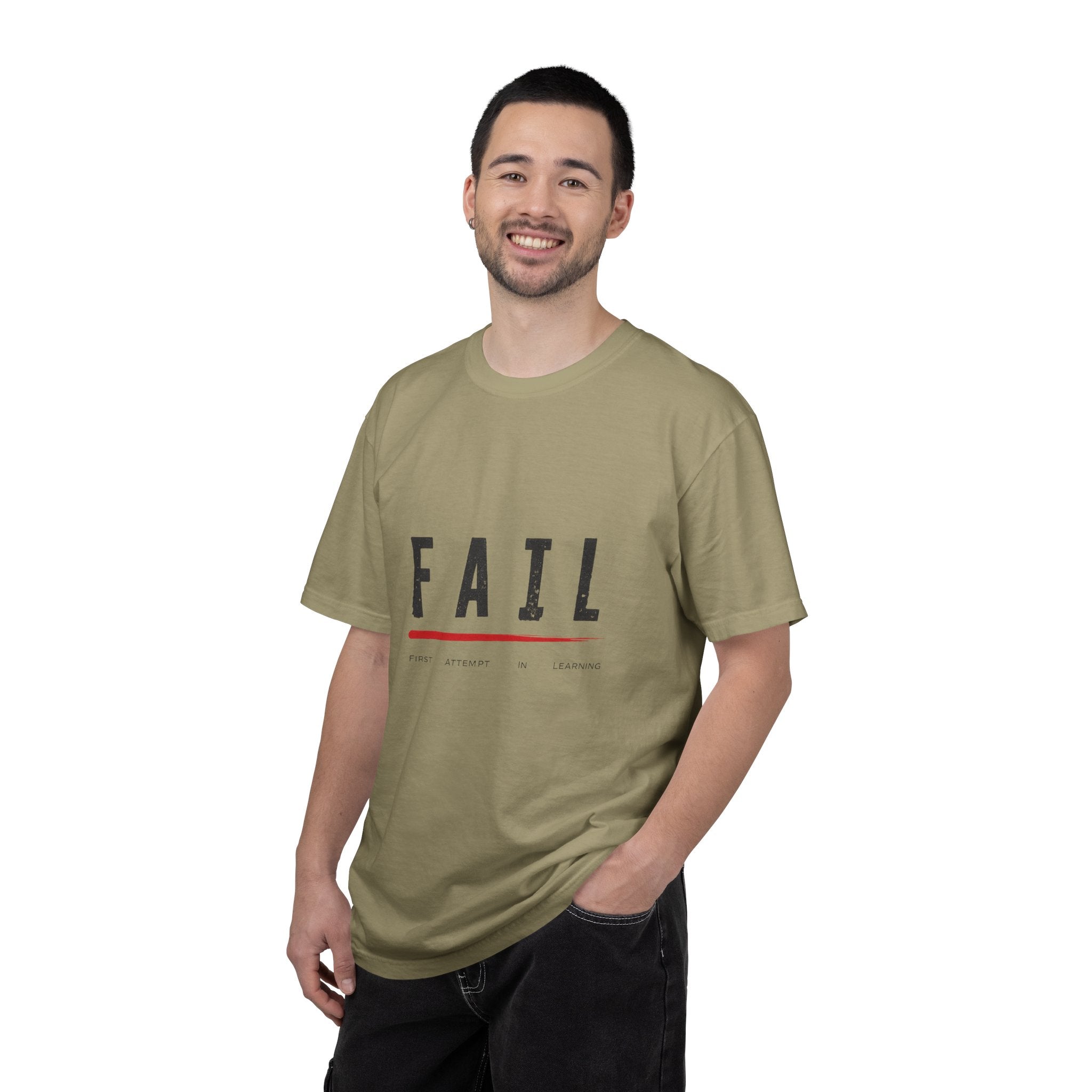 FAIL Graphic T‑Shirt — Minimalist Vintage Inspired Mens Tee