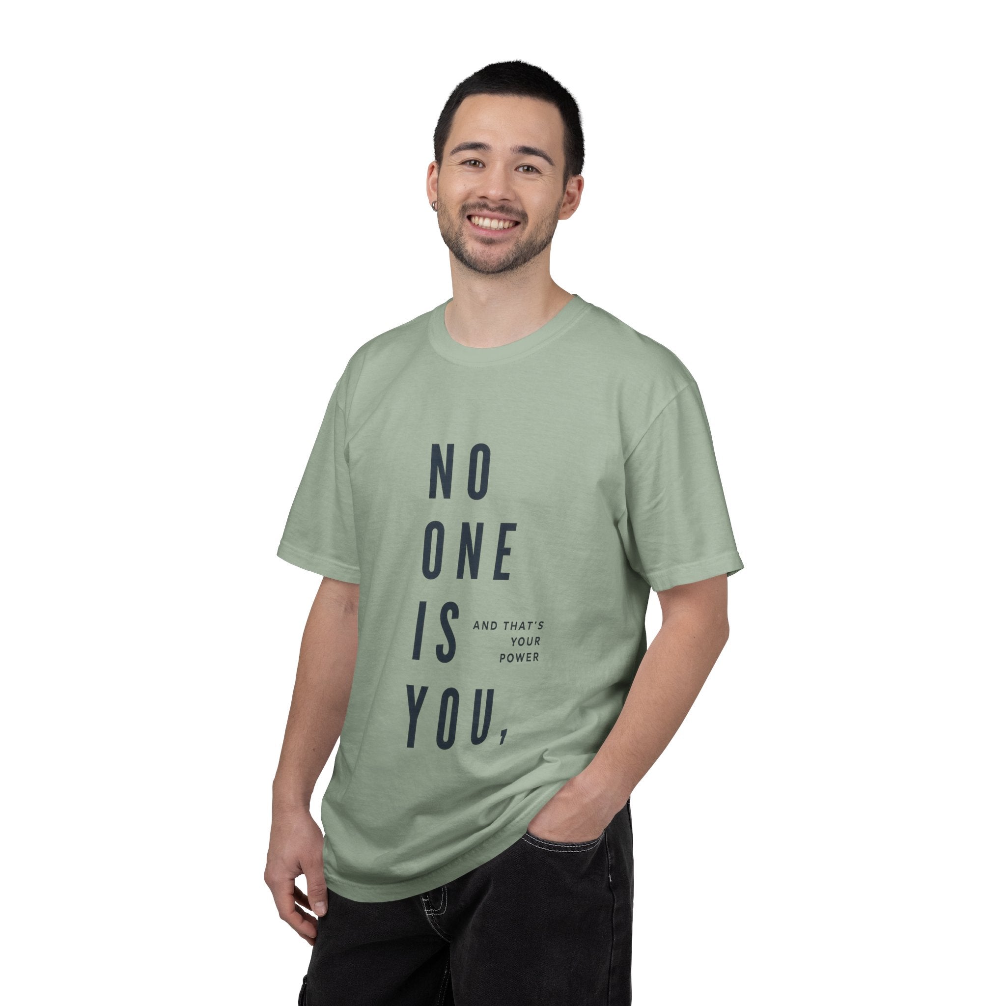 No One Is You Tee — Inspirational Minimalist Graphic T-Shirt