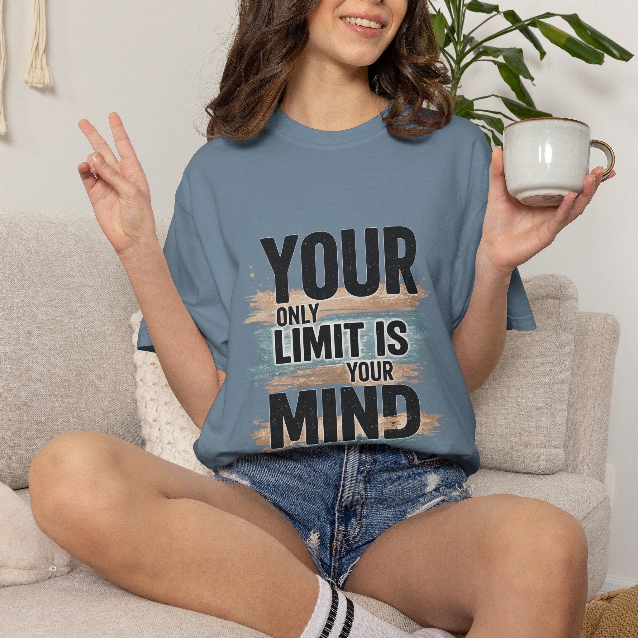Inspirational Graphic T-Shirt — "Your Only Limit Is Your Mind" Motivational Tee