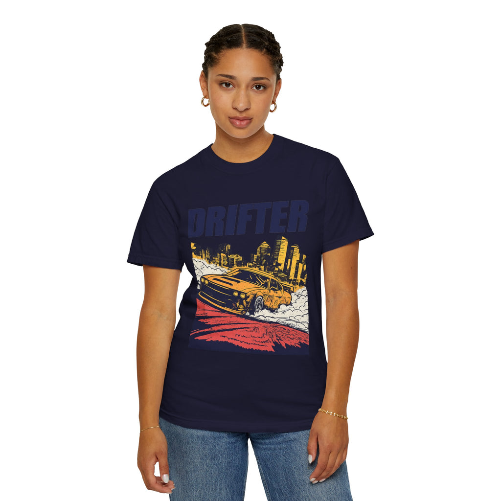 Drifter Street Racing T-Shirt — Retro Drift Car Graphic Tee
