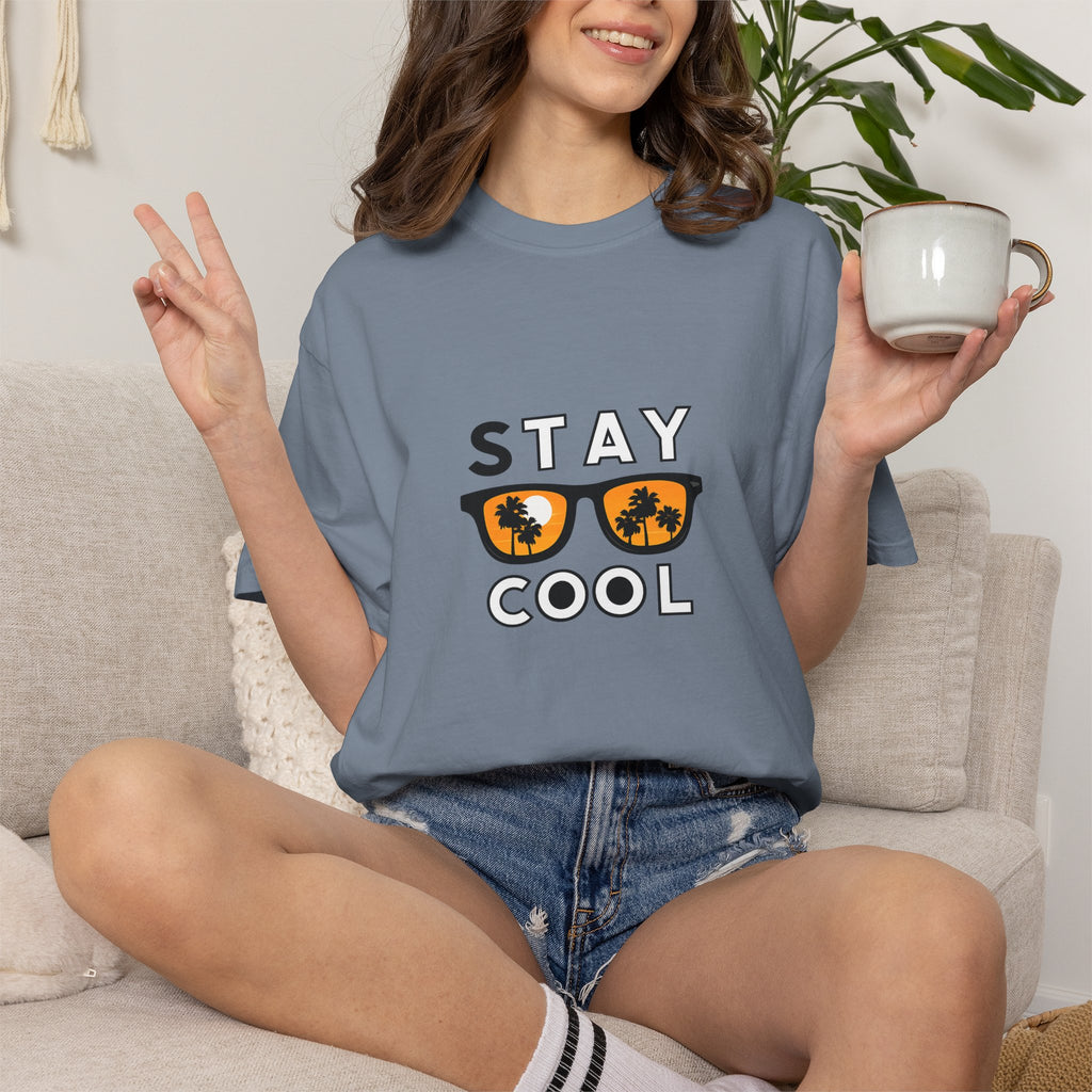 Stay Cool Sunglasses Graphic T-Shirt