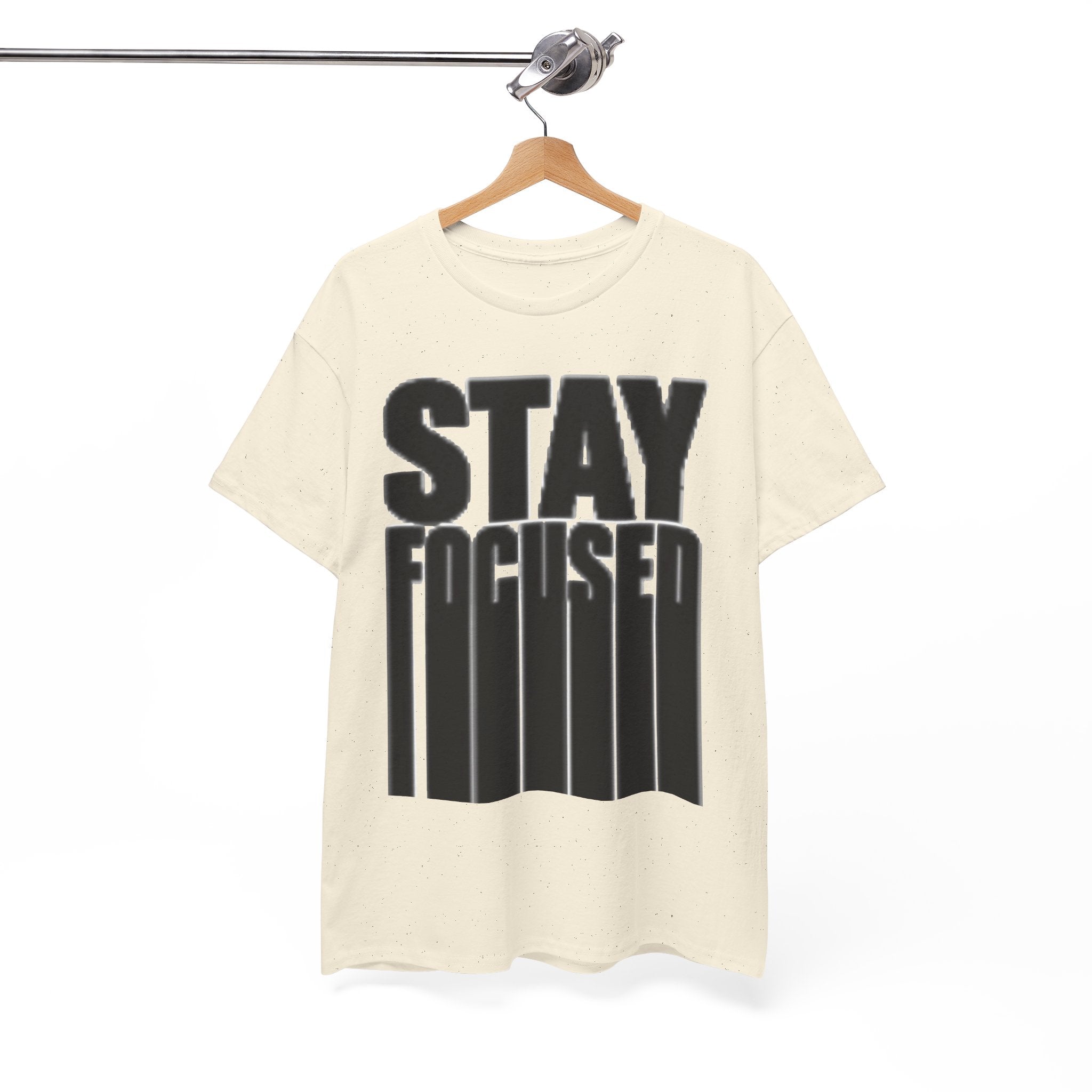 Stay Focused Tee — Motivational Graphic T‑Shirt