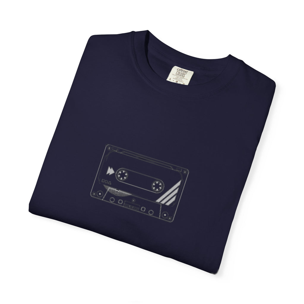 Retro Cassette Tape T-Shirt — Vintage Music Graphic Tee