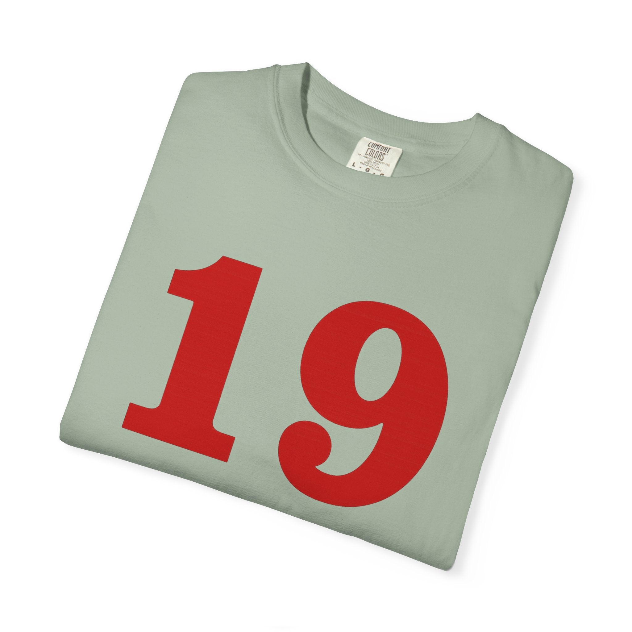 1999 Retro Number T-Shirt — Vintage Birth Year Tee