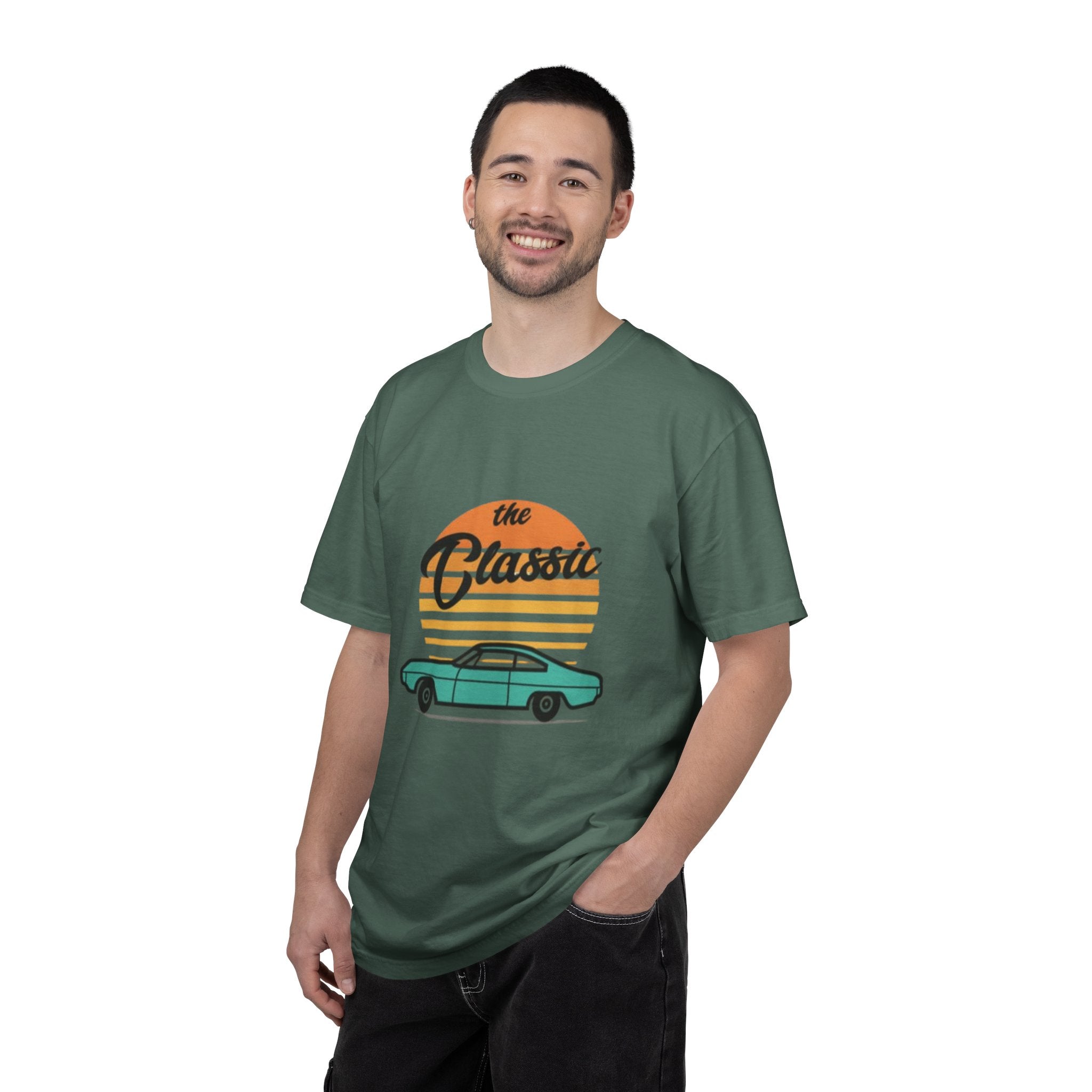 Classic Car Tee — 'The Classic' Vintage Sunset Retro T-Shirt