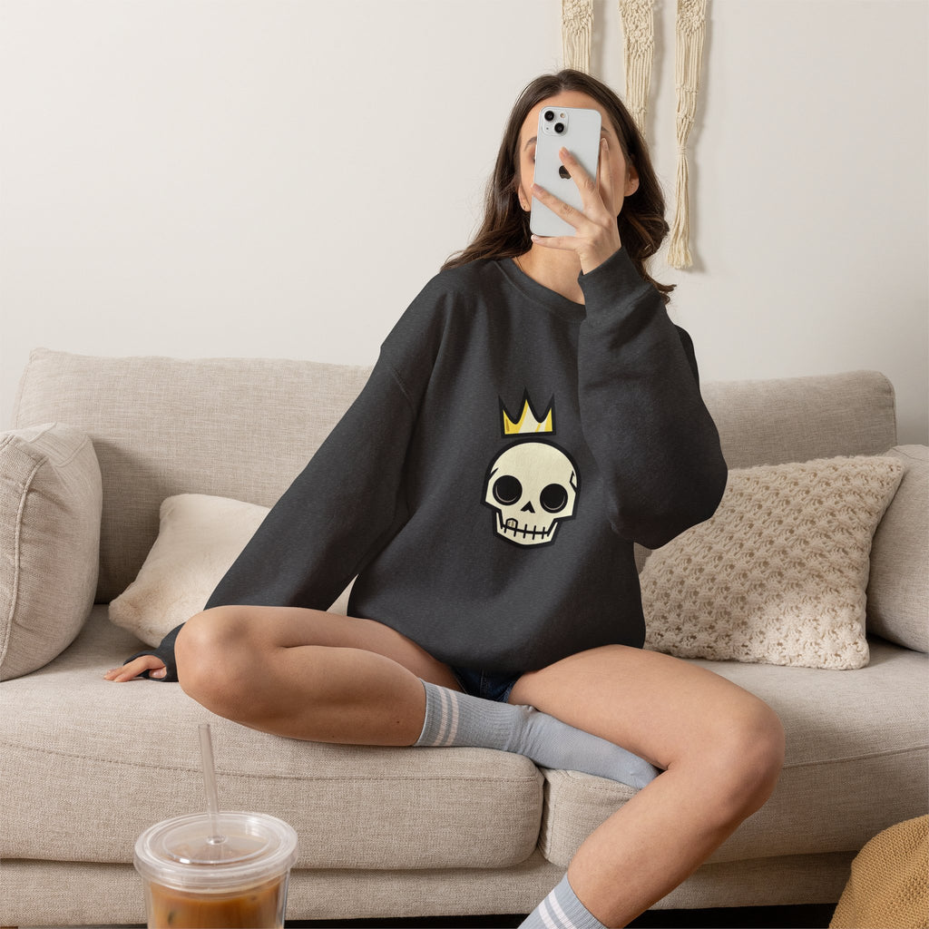 Crowned Skull Crewneck Sweatshirt