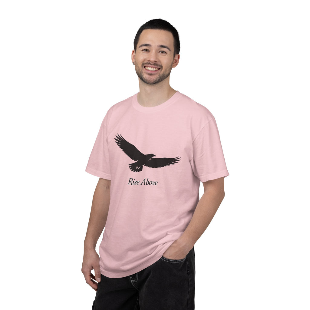 Rise Above Eagle T-Shirt — Inspirational Eagle Graphic Tee