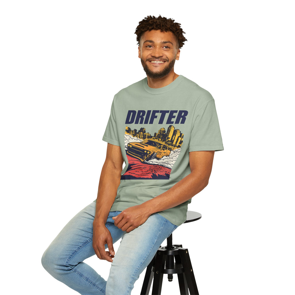 Drifter Street Racing T-Shirt — Retro Drift Car Graphic Tee