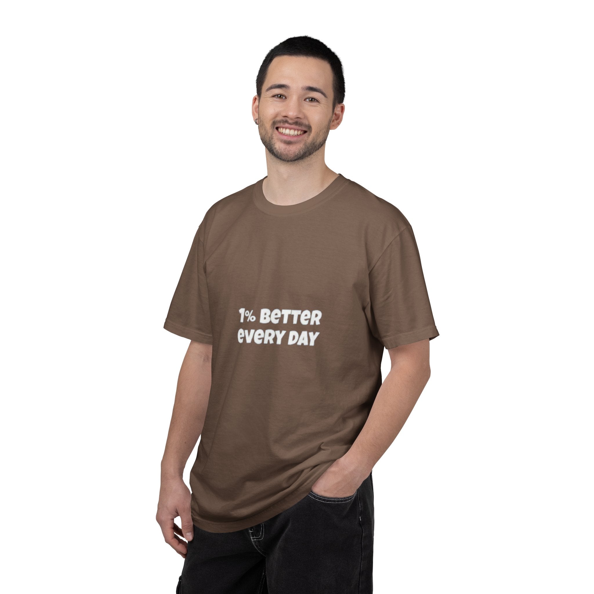 1% Better Every Day T-Shirt — Motivational Daily Progress Tee