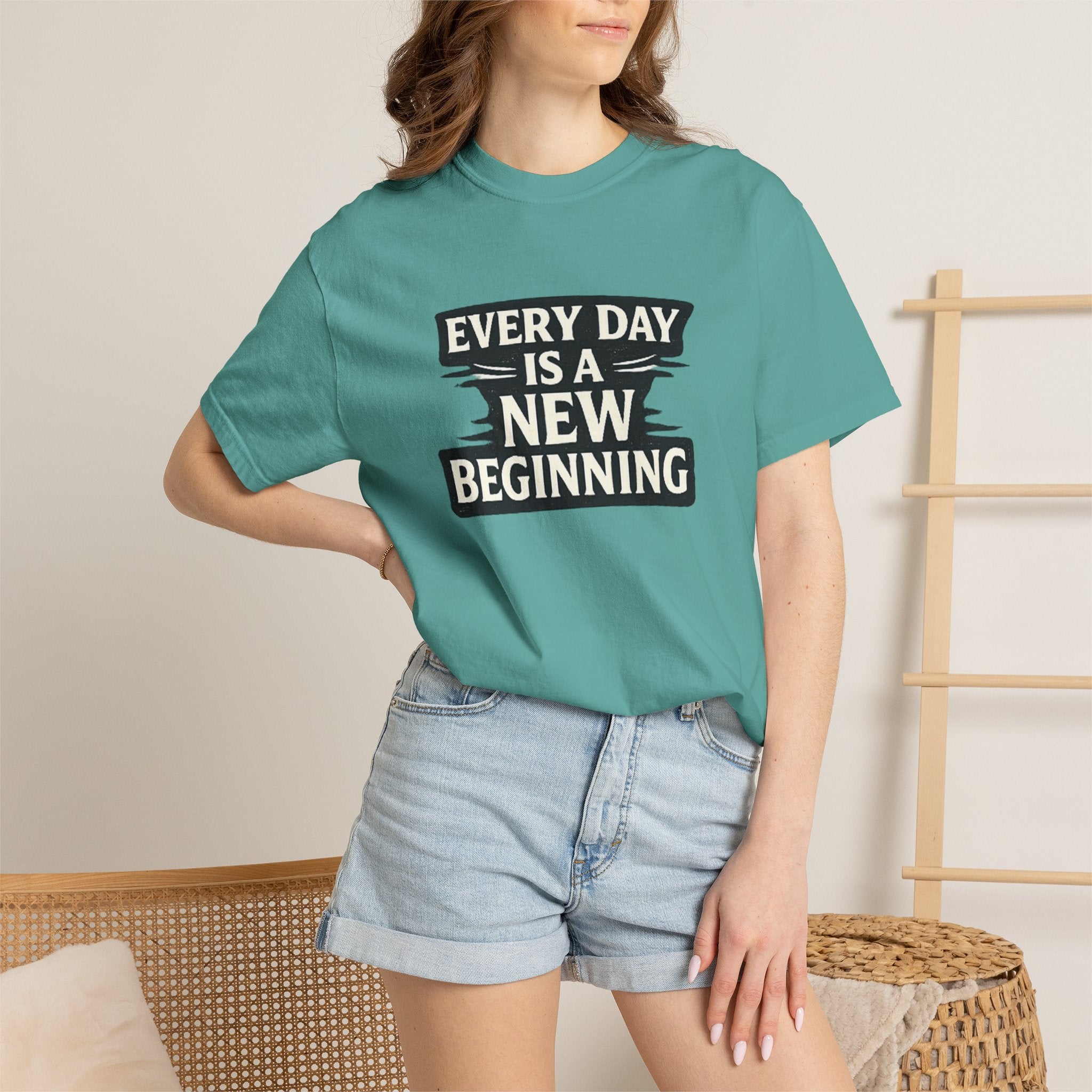 Every Day Is A New Beginning T-Shirt - Inspirational Motivational Tee