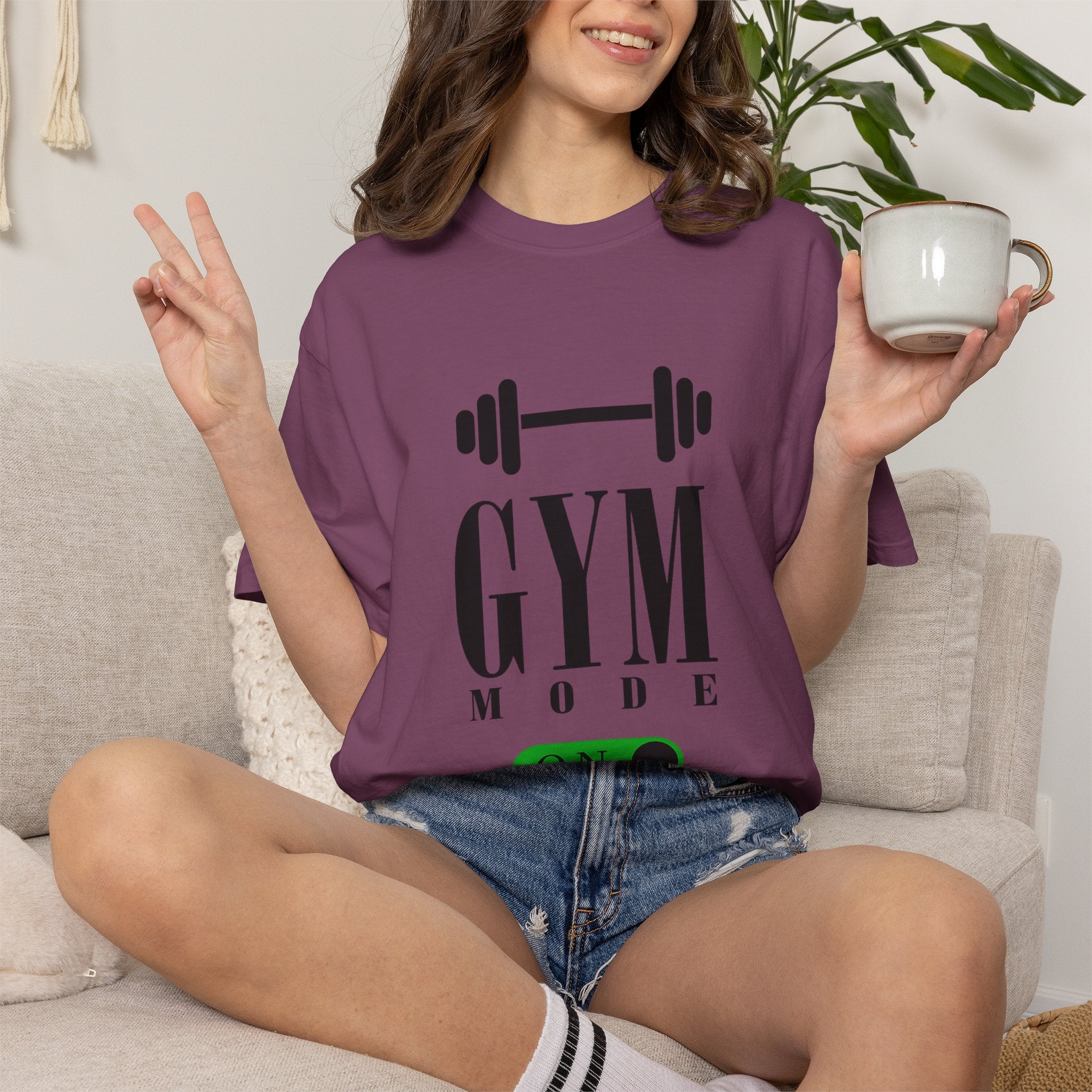 Gym Mode On T-Shirt