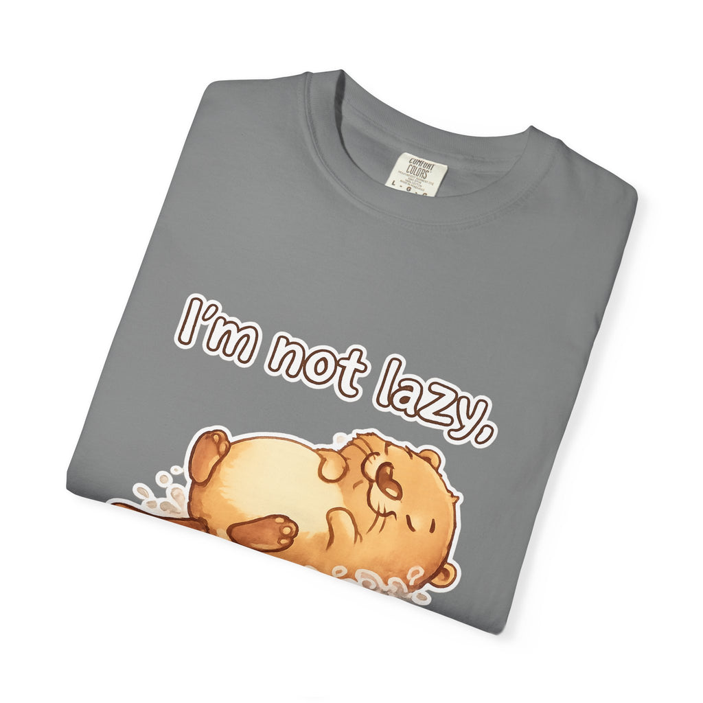 Funny 'I'm Not Lazy, I'm in Energy Saving Mode' T-Shirt