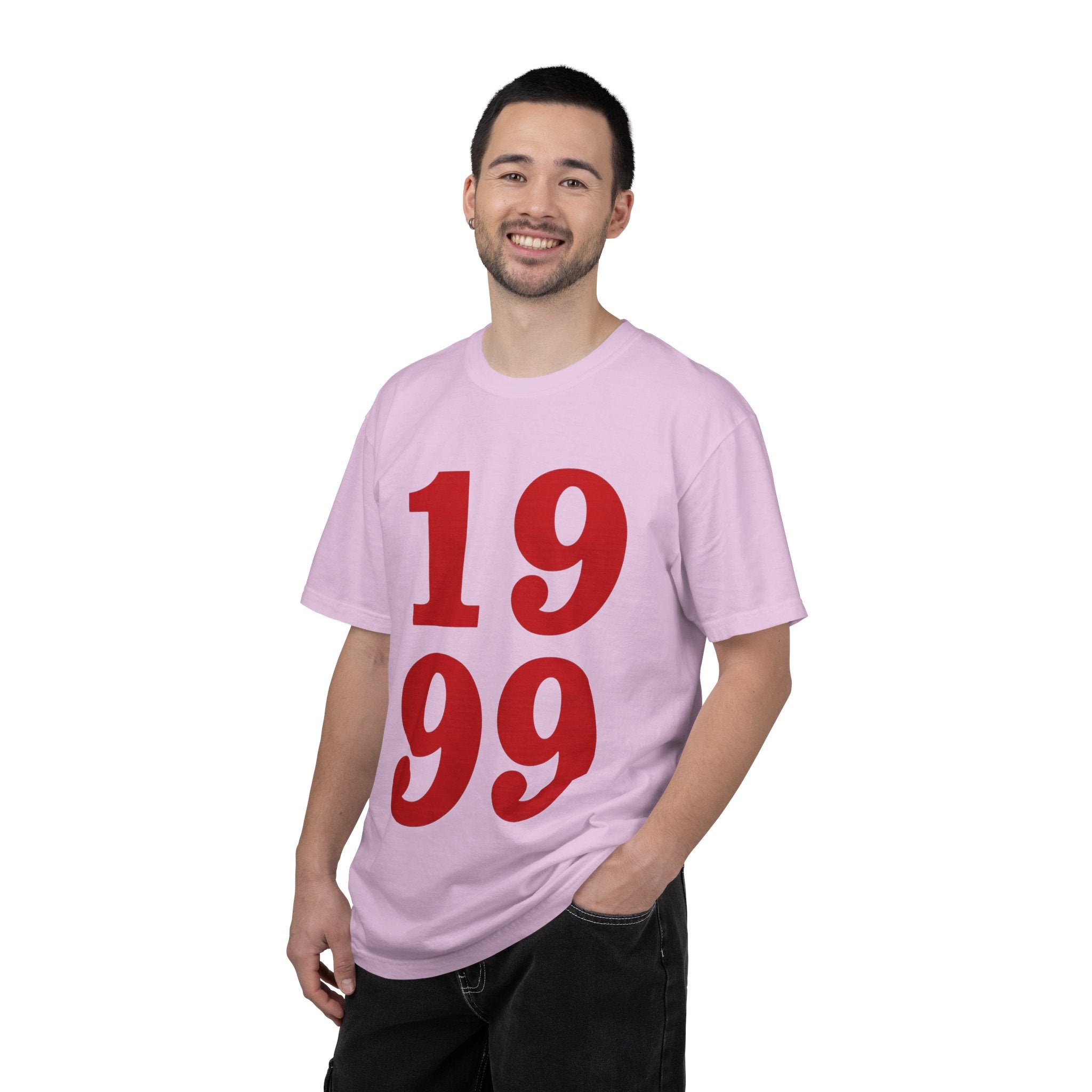 1999 Retro Number T-Shirt — Vintage Birth Year Tee