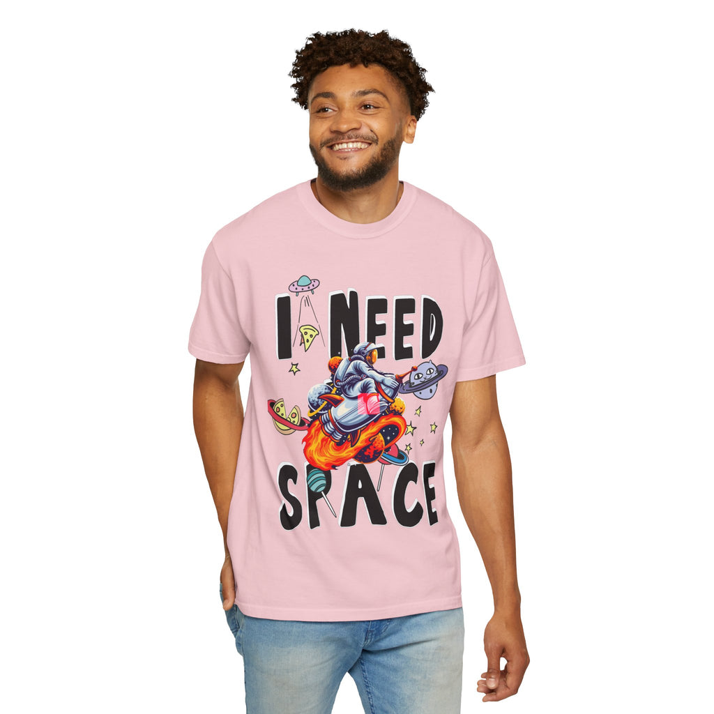 I Need Space T-Shirt — Funny Space Cartoon Astronaut Tee
